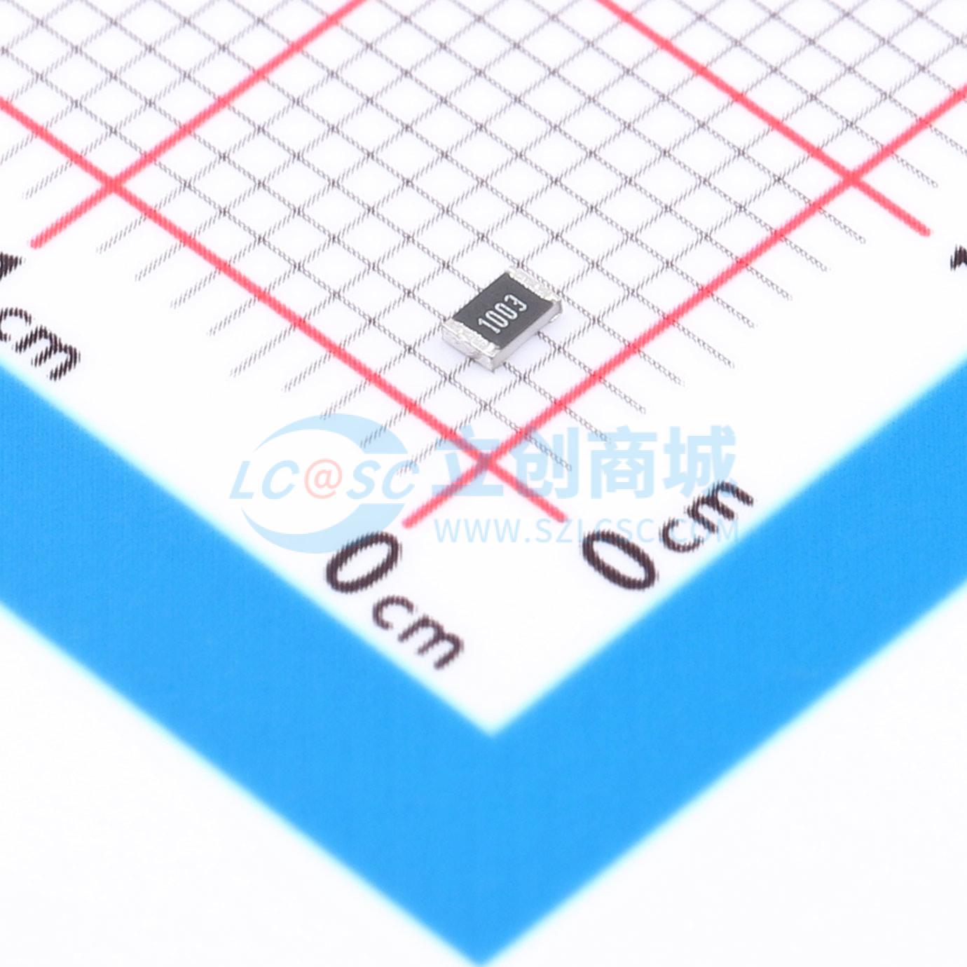 点击查看大图 CRCW0805100KFKTA实物图