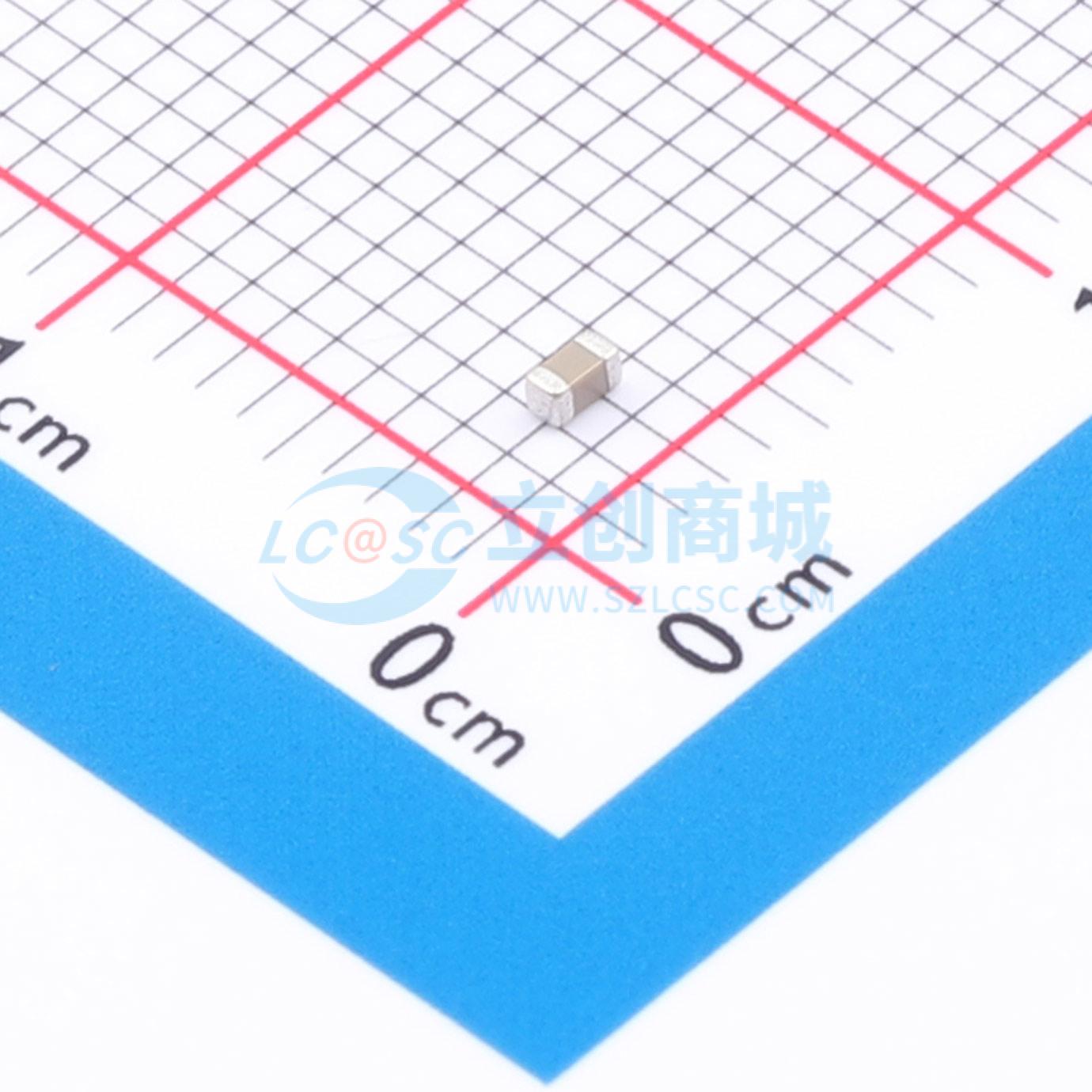 点击查看大图 C0603C105K9PACTU实物图