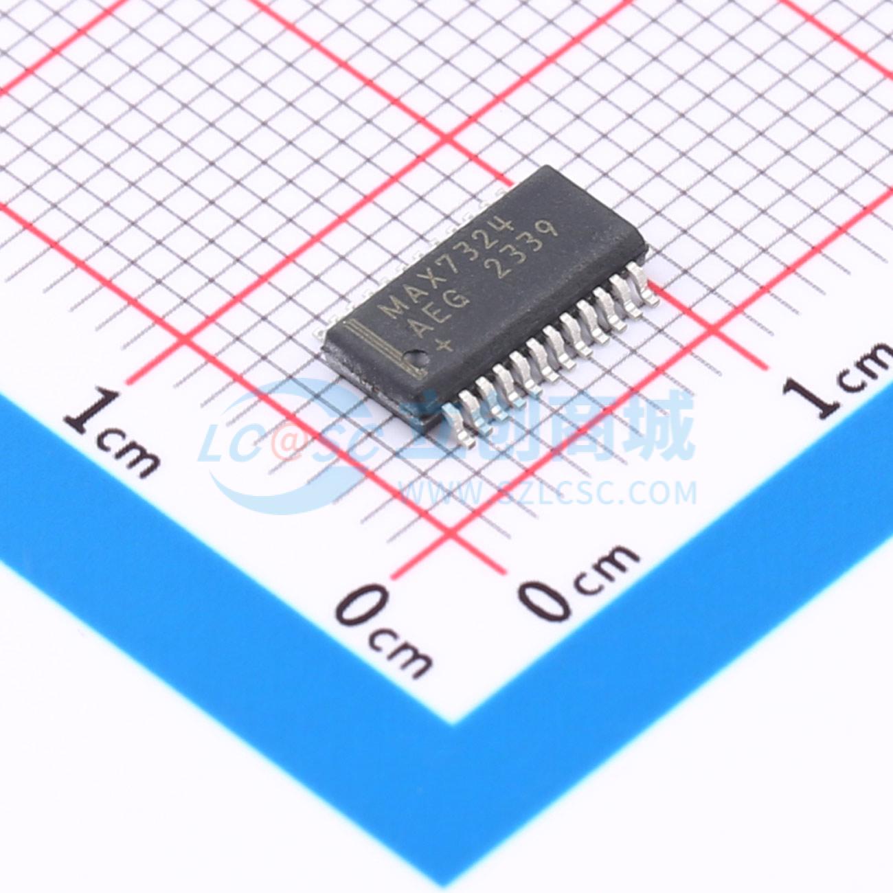 点击查看大图 MAX7324AEG+实物图