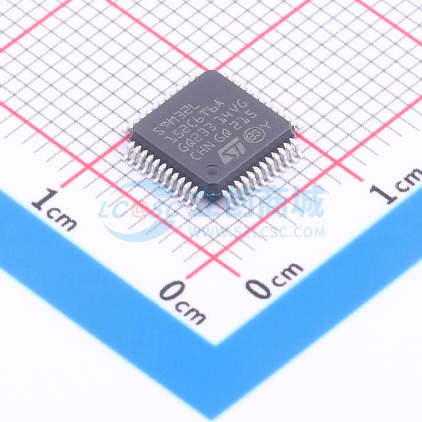 点击查看大图 STM32L152C6T6A实物图