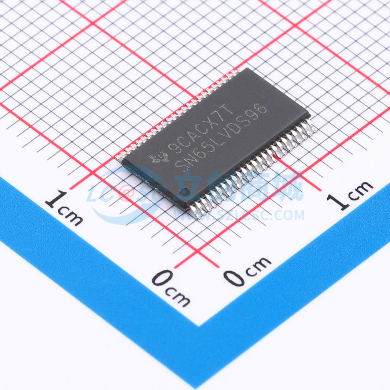 点击查看大图 SN65LVDS96DGG实物图