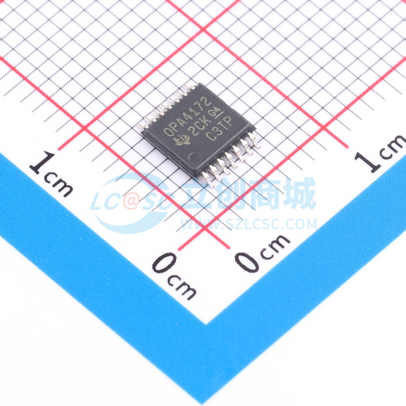 点击查看大图 OPA4172IPW实物图