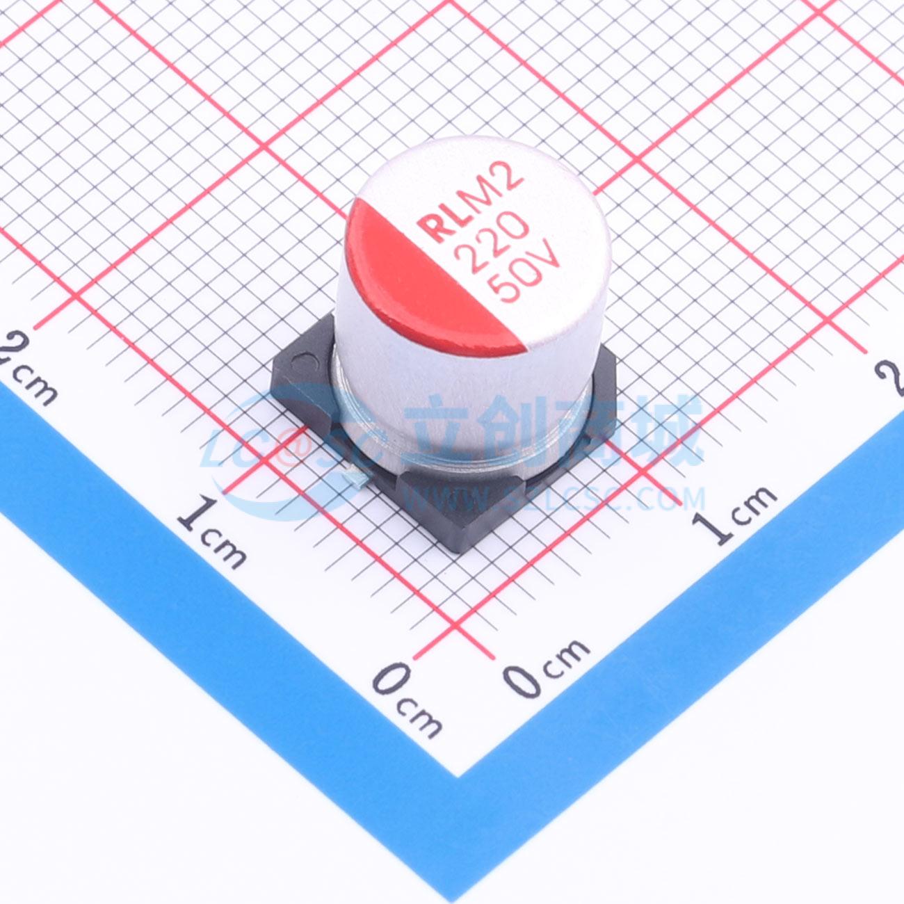 点击查看大图 RYM250V220UF10*10.5实物图
