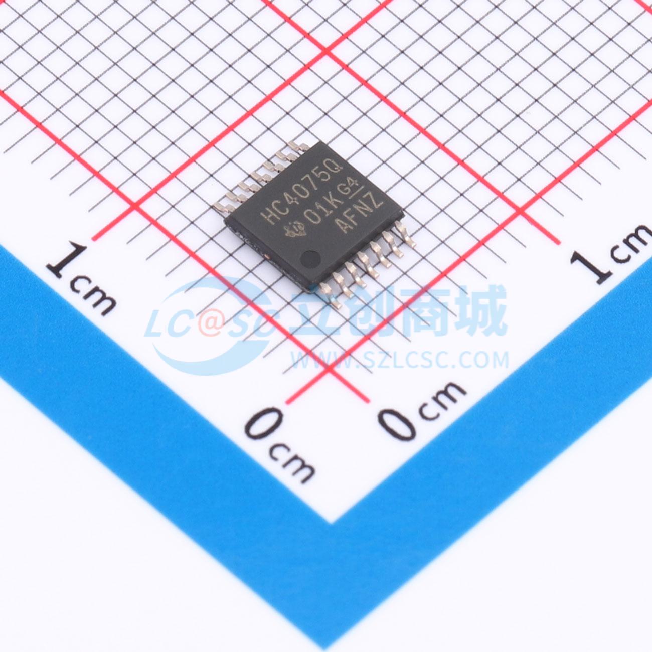 点击查看大图 SN74HCS4075QPWRQ1实物图