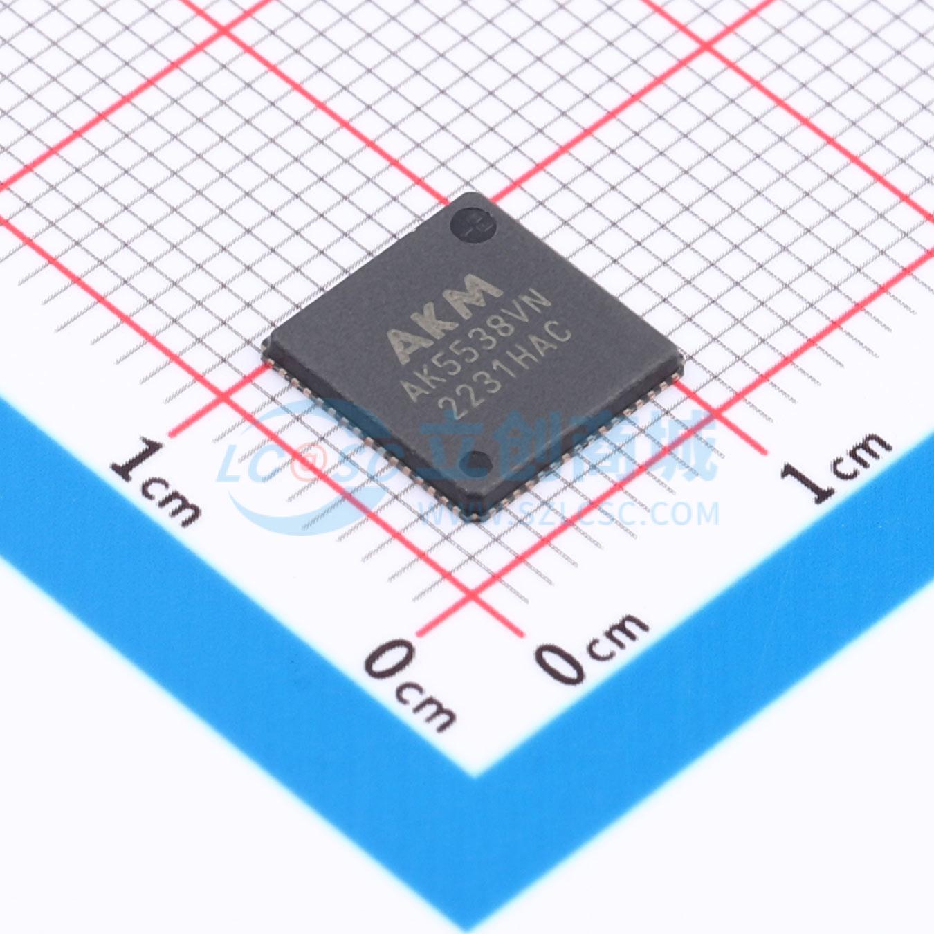 点击查看大图 AK5538VN实物图