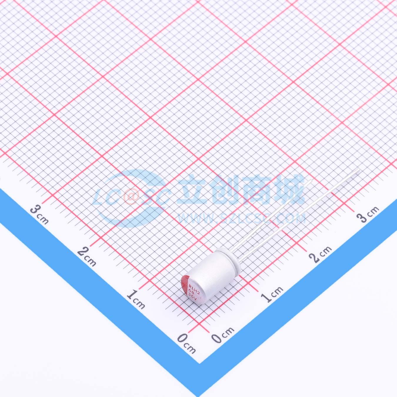 点击查看大图 RYH235V68UF5*7实物图
