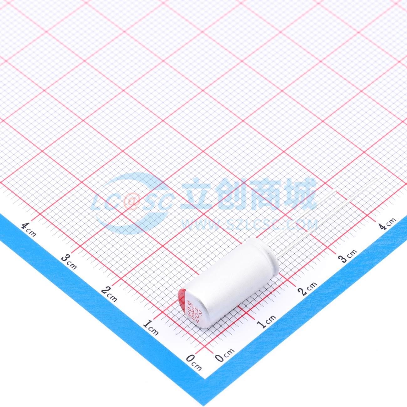点击查看大图 RYH235V680UF8*17实物图