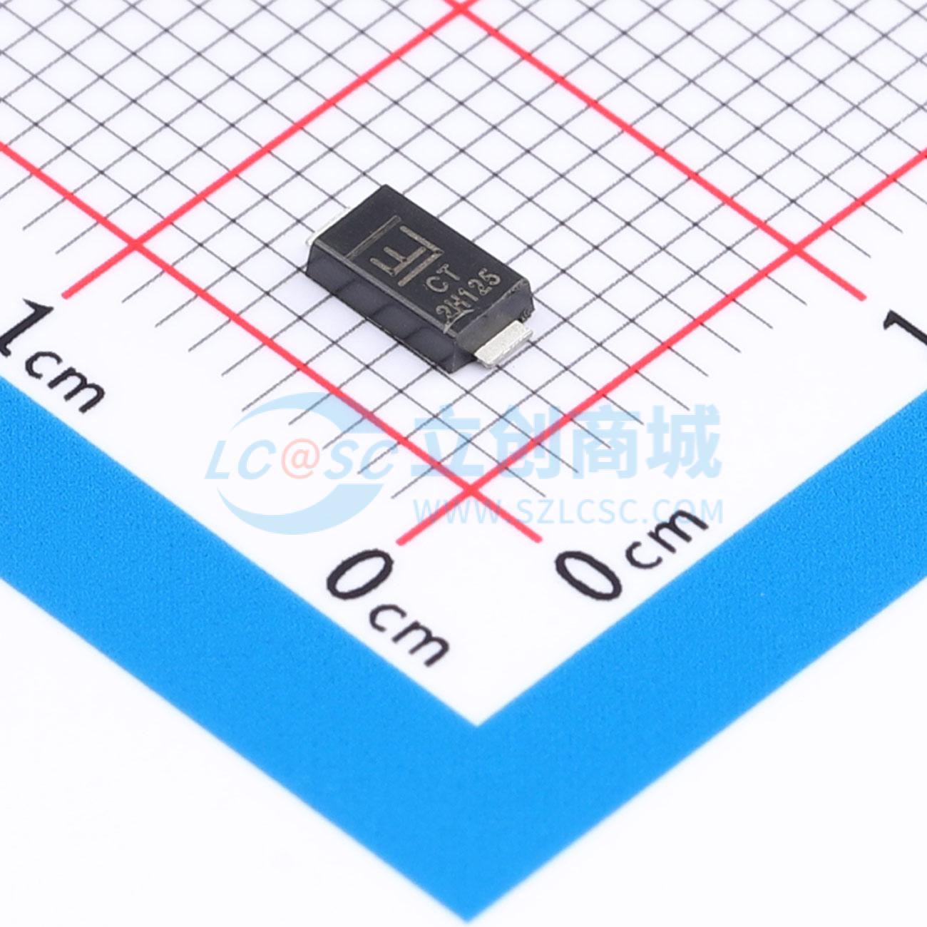 点击查看大图 SMA6L43A实物图
