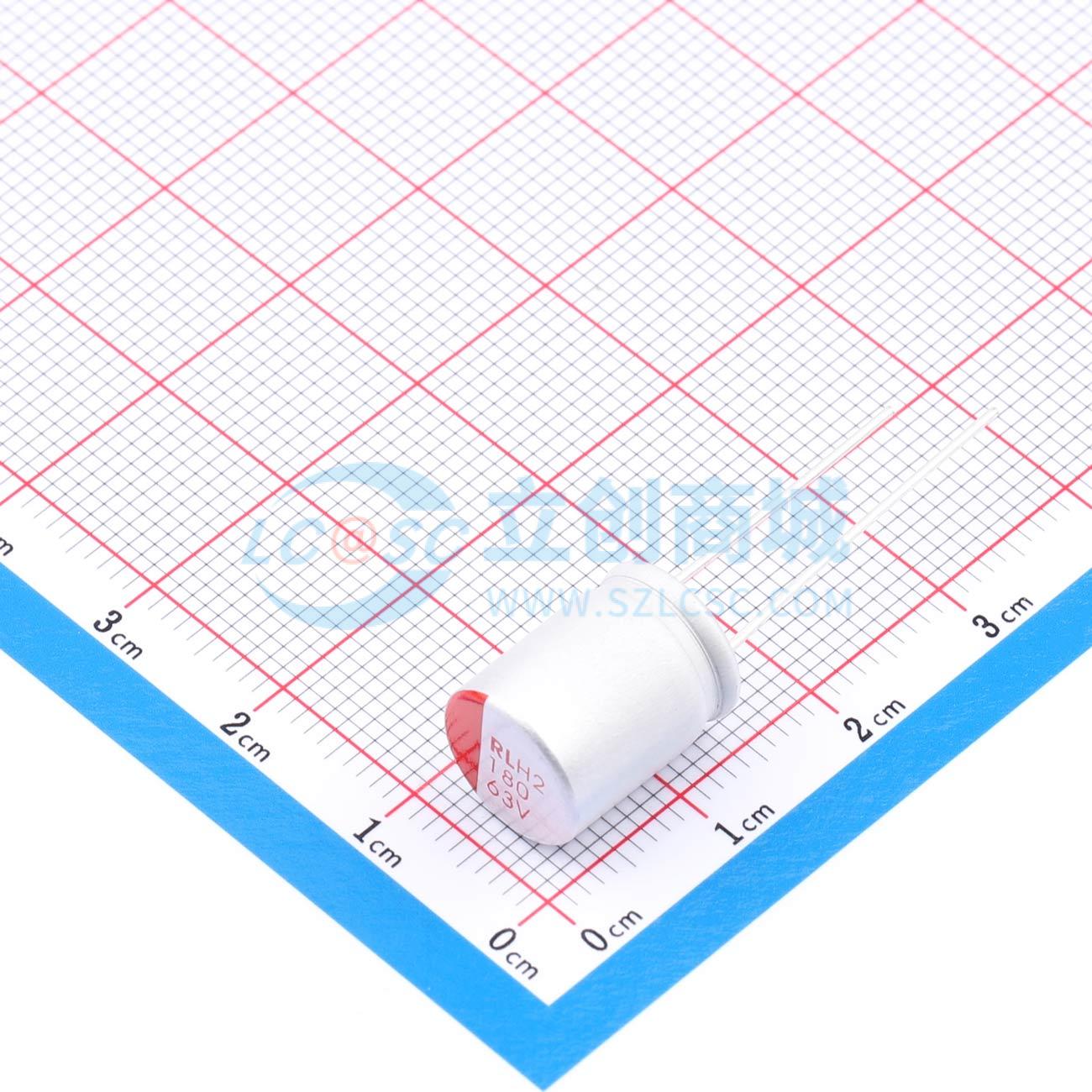 点击查看大图 RYH263V180UF10*13实物图