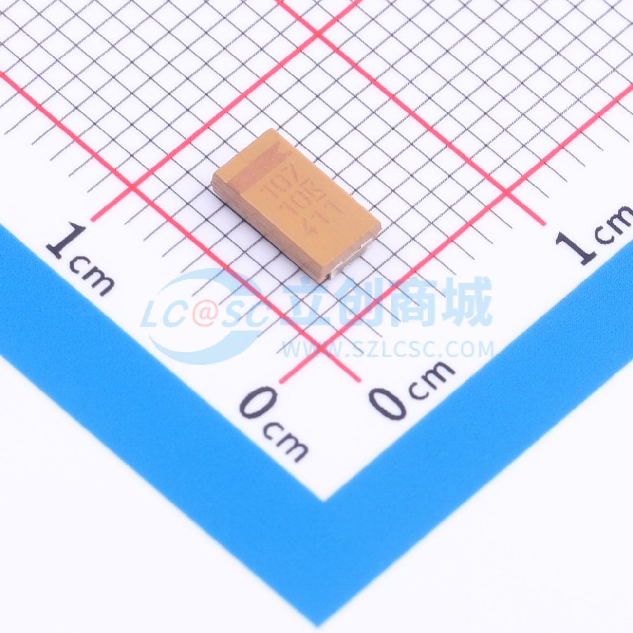 点击查看大图 T495U107K010ATE150实物图