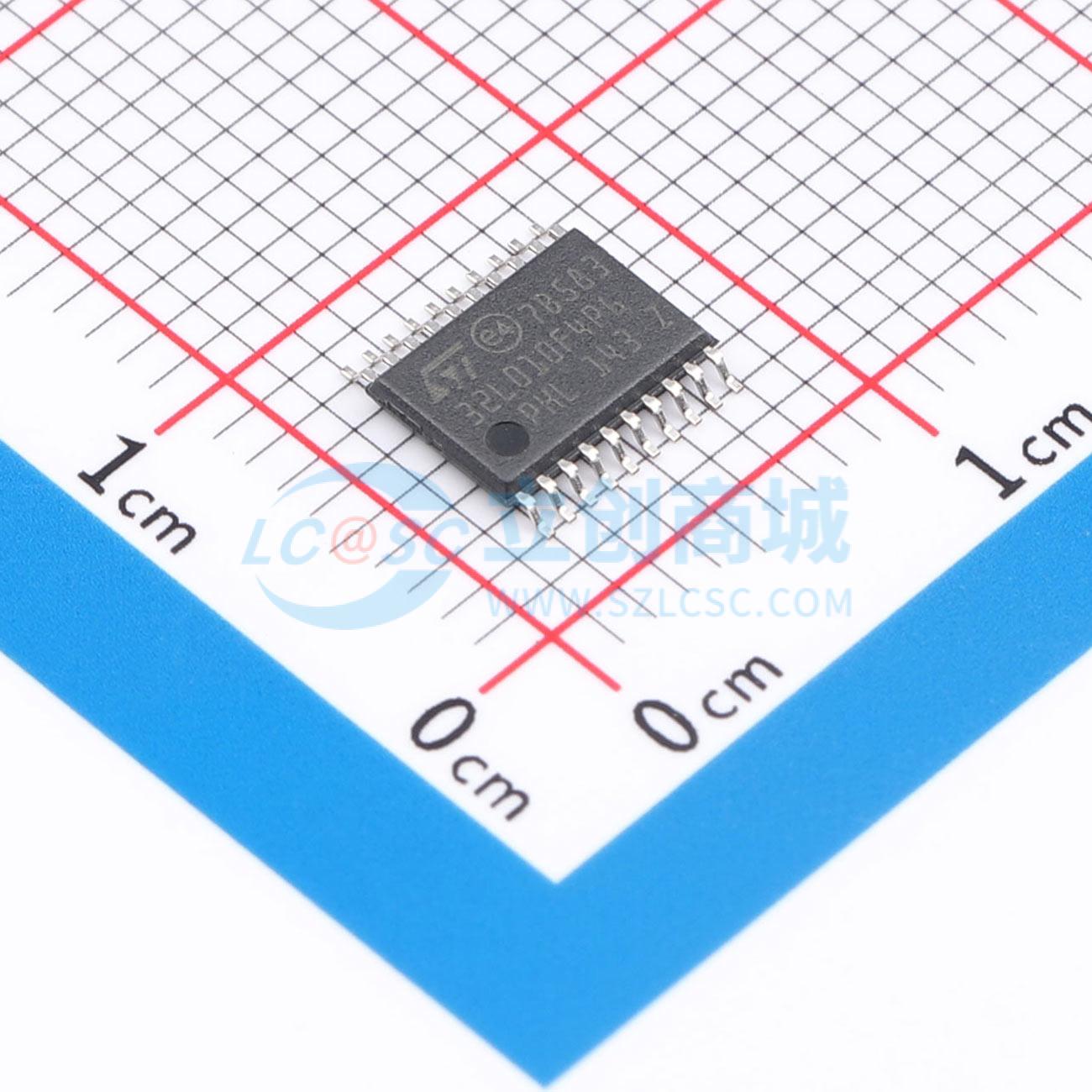 点击查看大图 STM32L010F4P6TR实物图