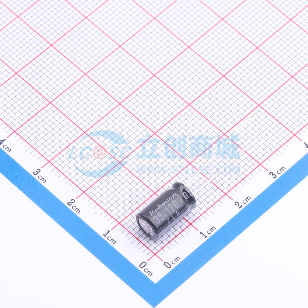 点击查看大图 35ZLQ120MEFC6.3X11实物图