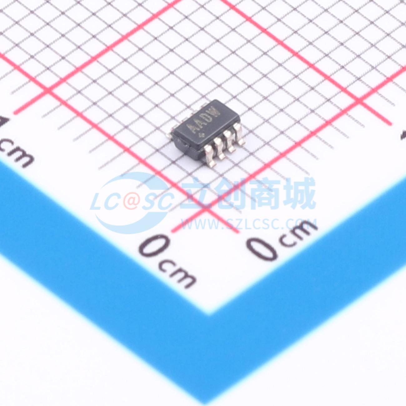 点击查看大图 MAX1117EKA+T实物图