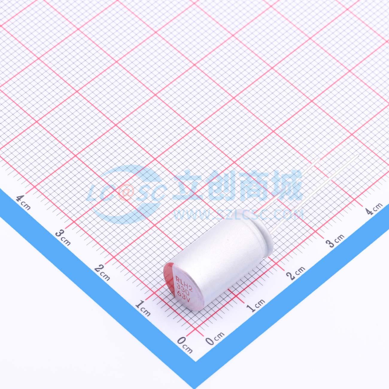 点击查看大图 RYH263V330UF10*18实物图
