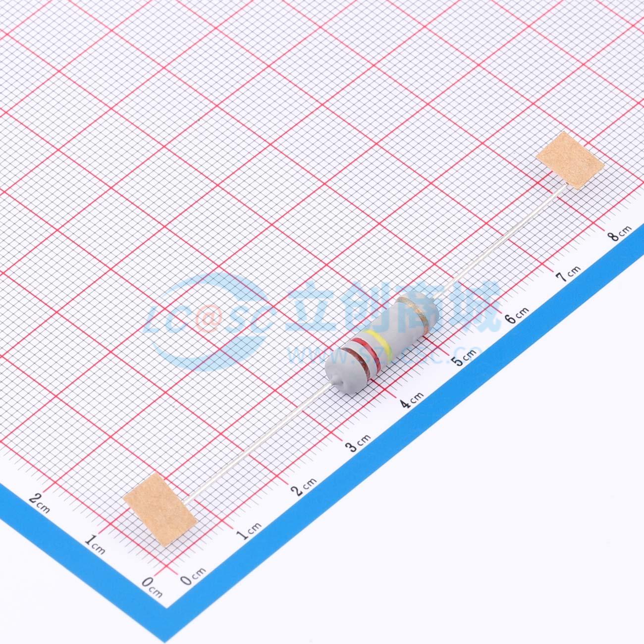 点击查看大图 MO3W-120K±5%-QT73实物图
