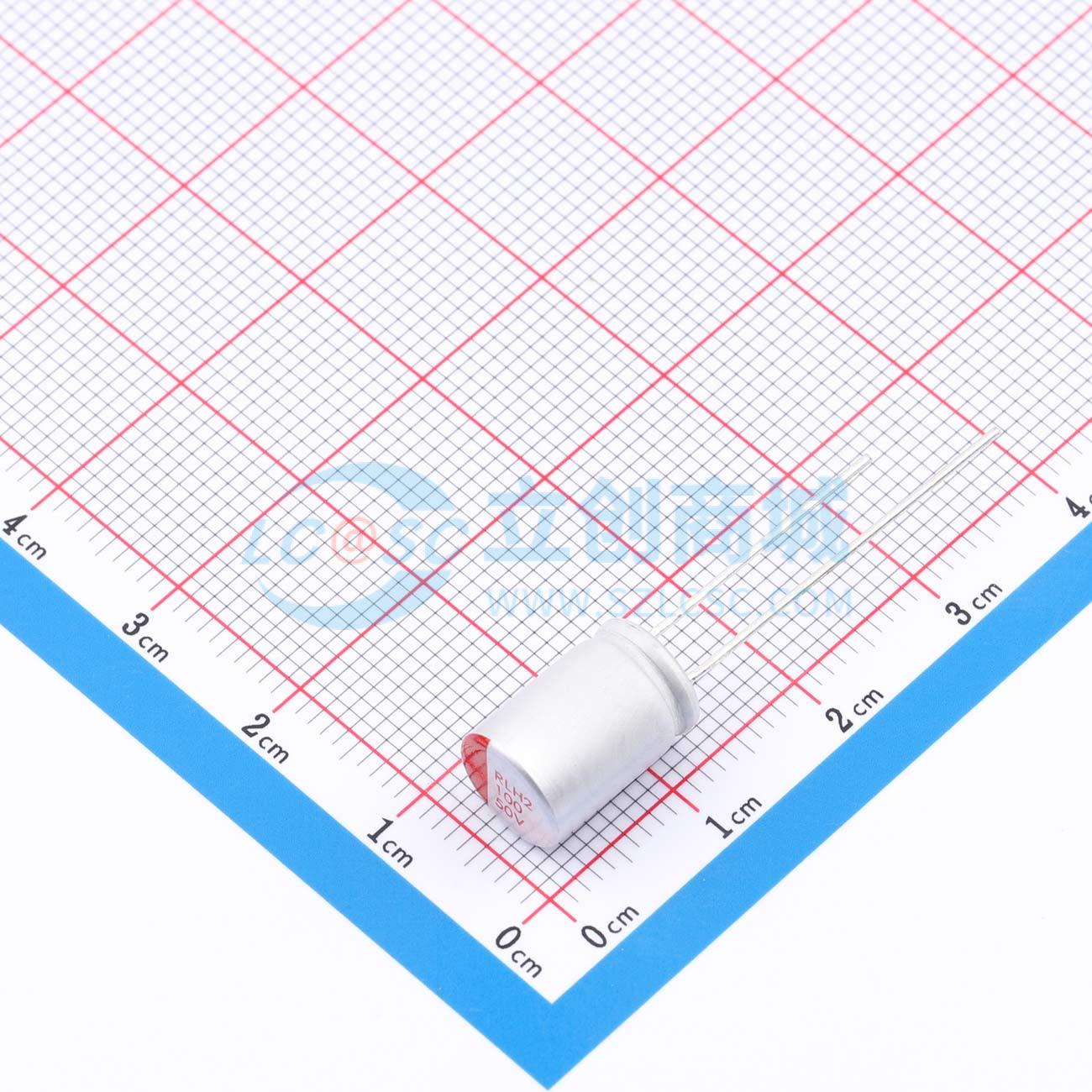 点击查看大图 RYH250V100UF8*12实物图