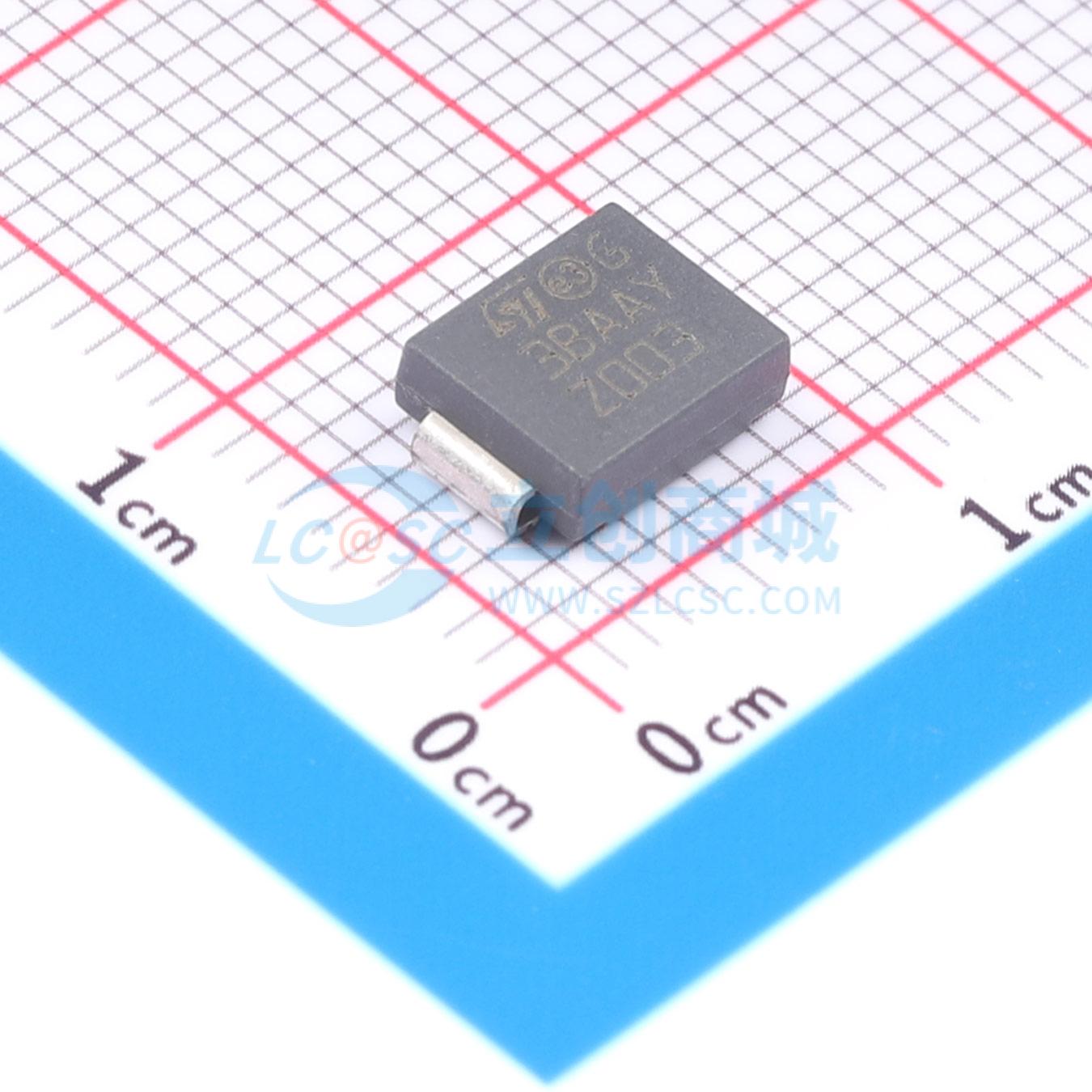 点击查看大图 SM30T6.8CAY实物图