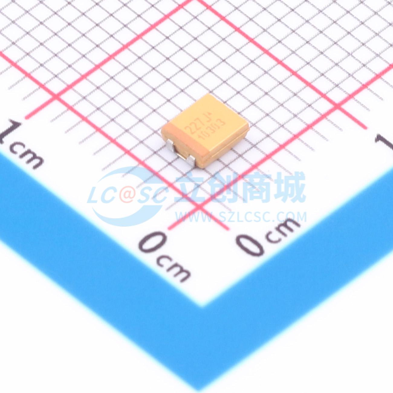 点击查看大图 TLJT227M006R2000实物图