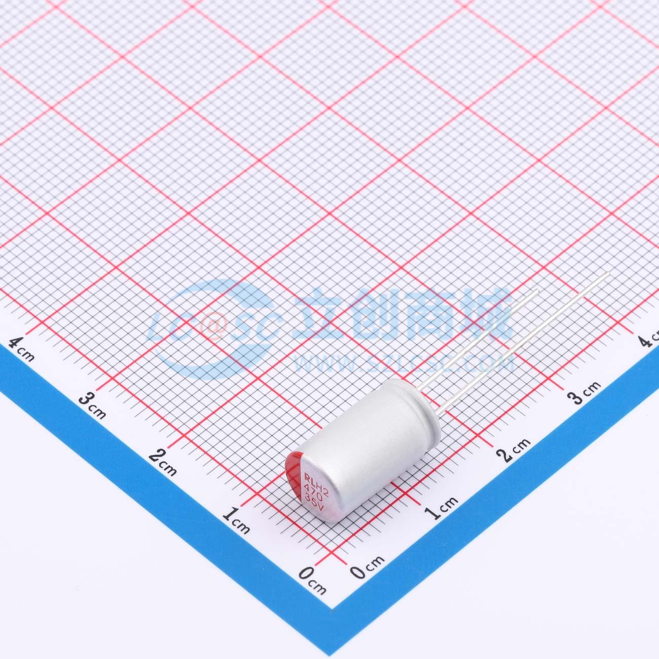 点击查看大图 RYH235V470UF8*14实物图