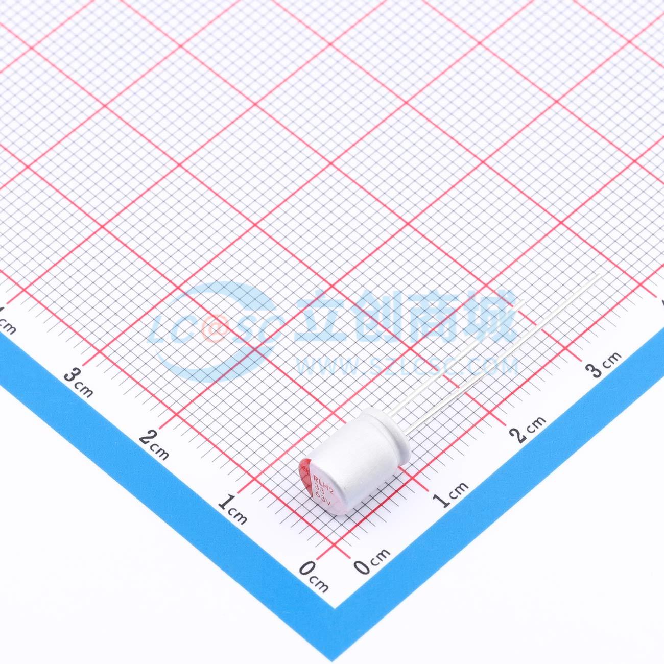 点击查看大图 RYH263V33UF6.3*8实物图