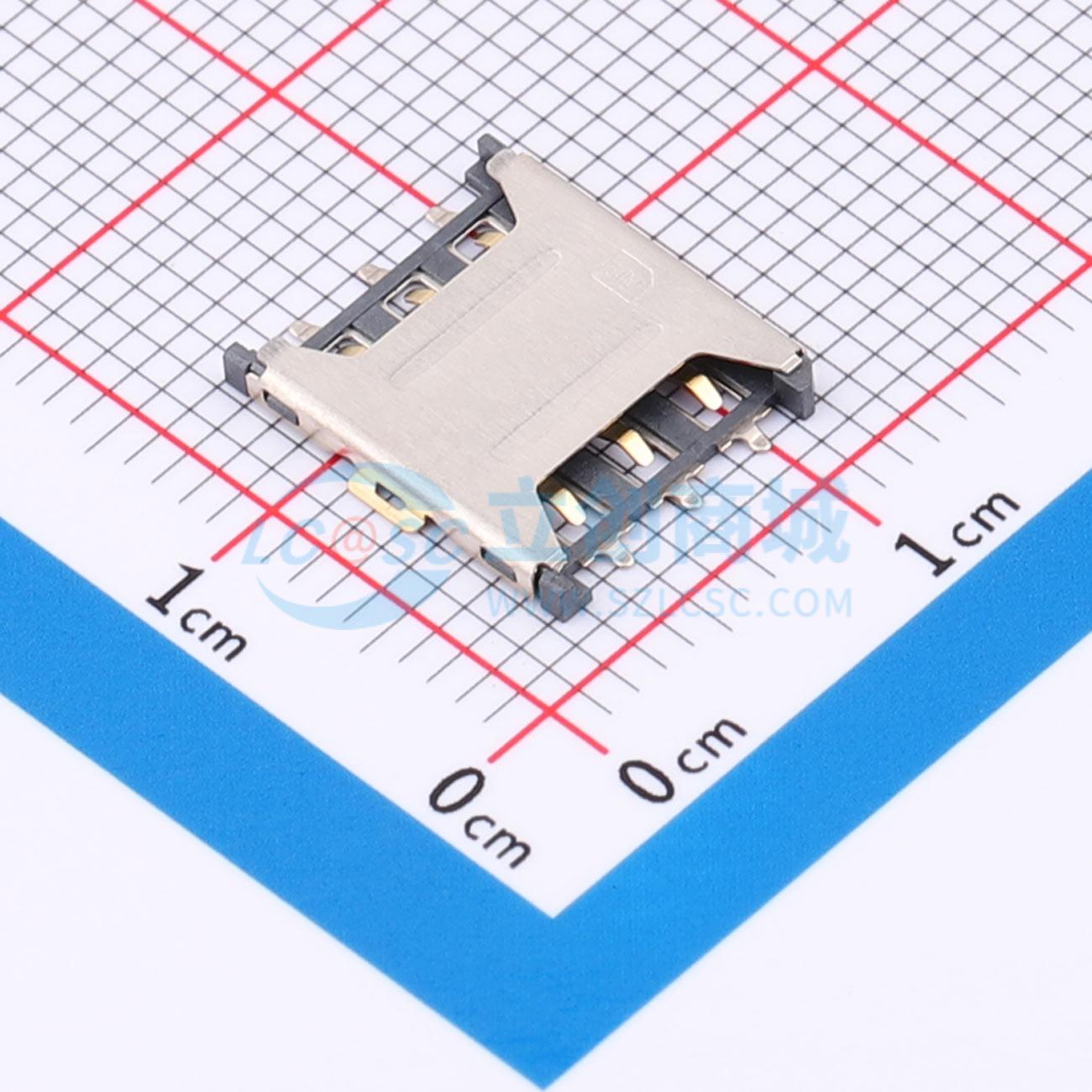 点击查看大图 MLD-NANO SIM L6P-H1.35实物图