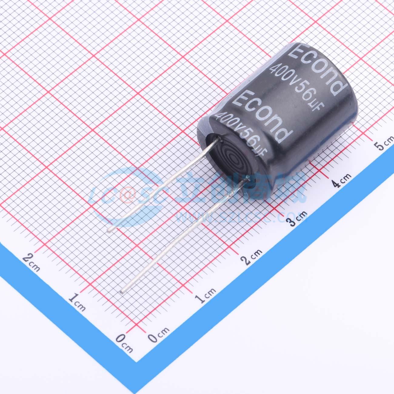 点击查看大图 56uF400V16x21KM实物图