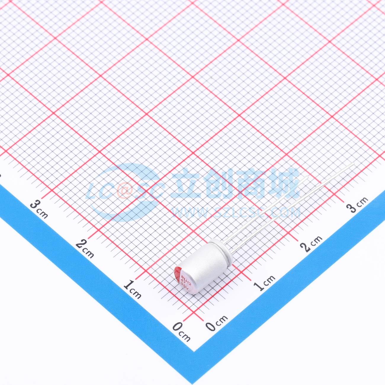 点击查看大图 RYH235V47UF5*7实物图