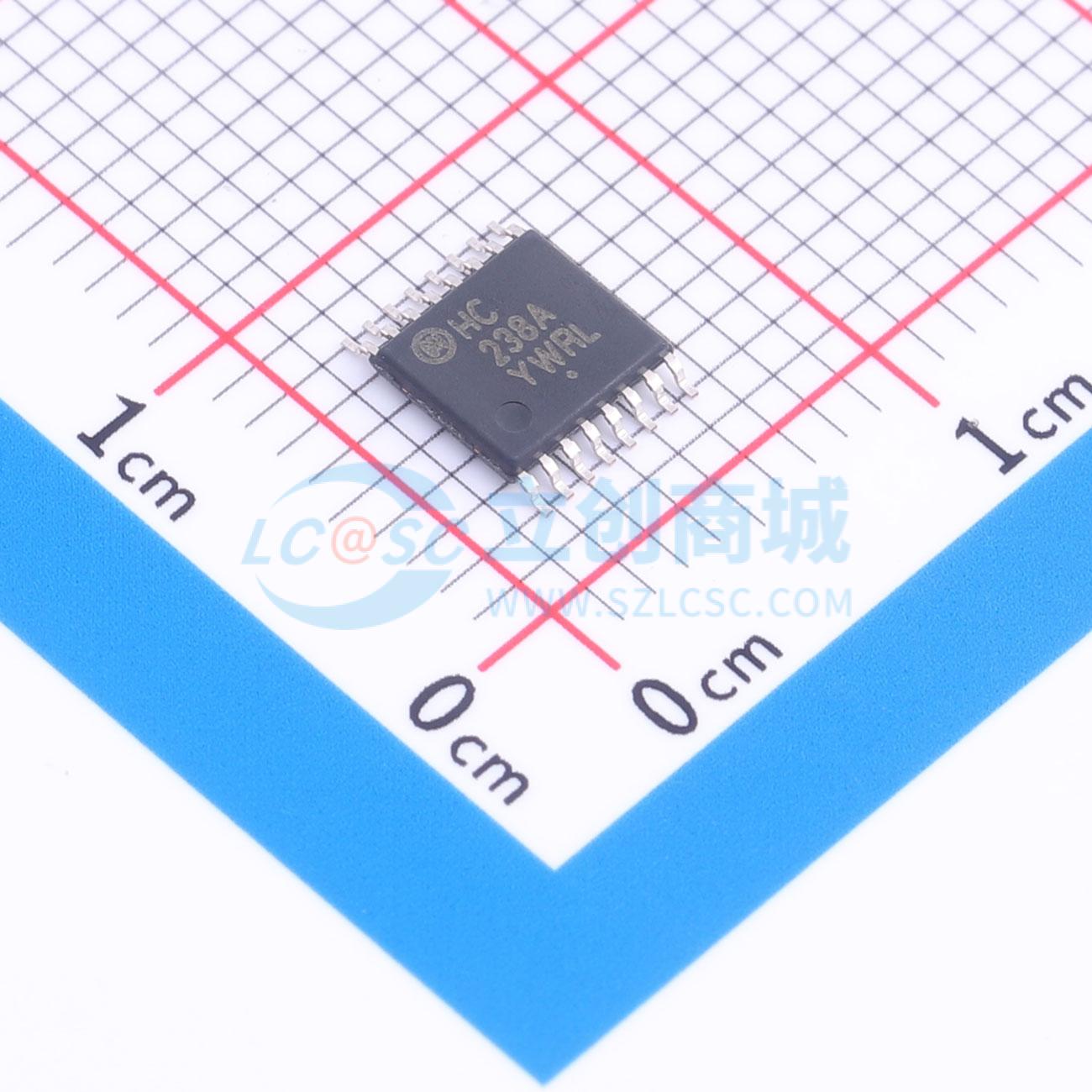点击查看大图 MC74HC238ADTR2G实物图
