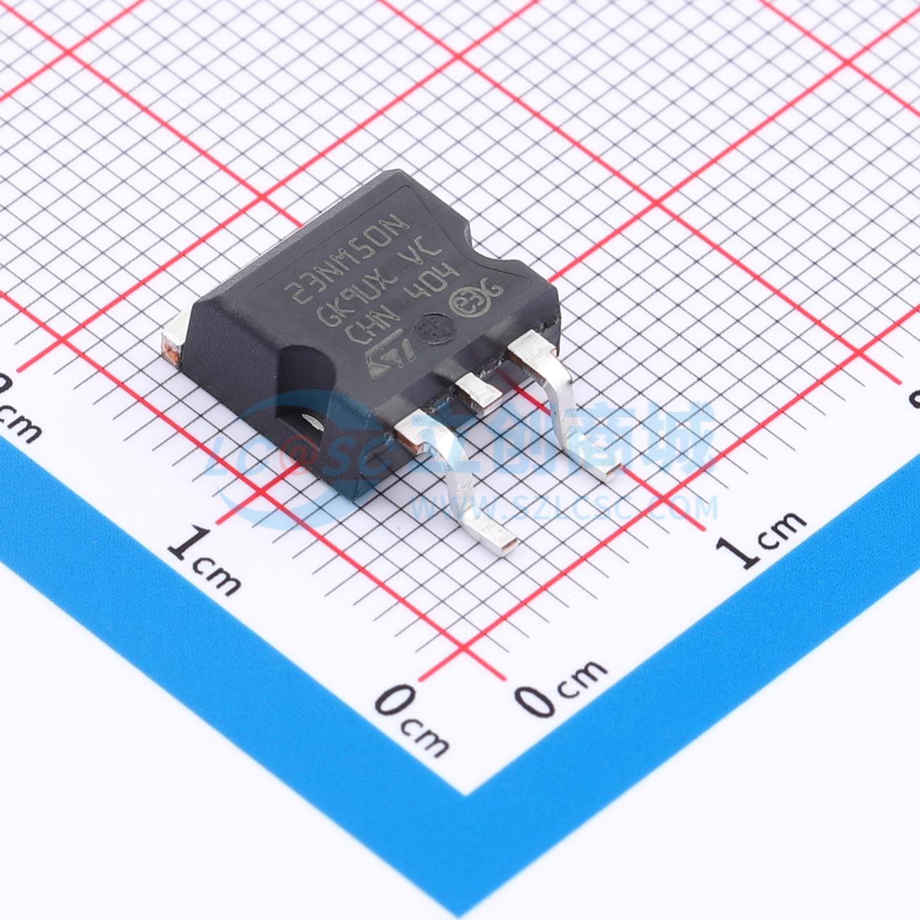 点击查看大图 STB23NM50N实物图