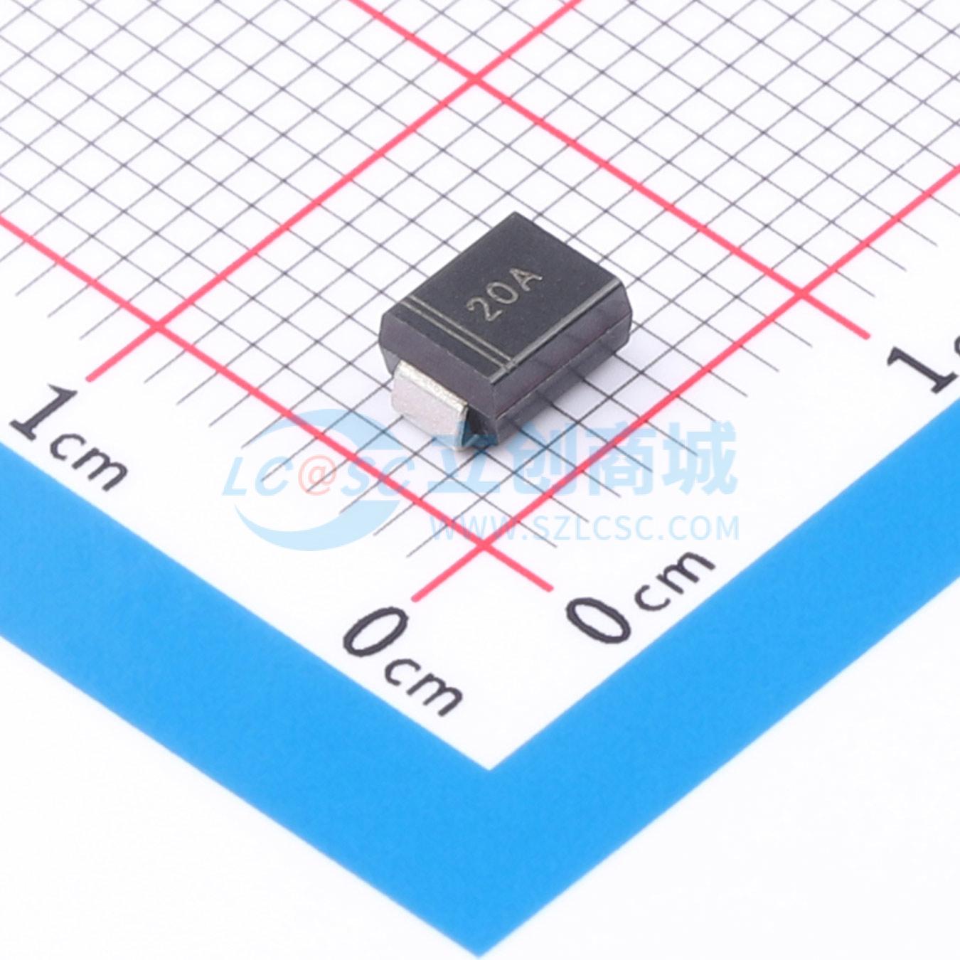 点击查看大图 P6SMB20A实物图