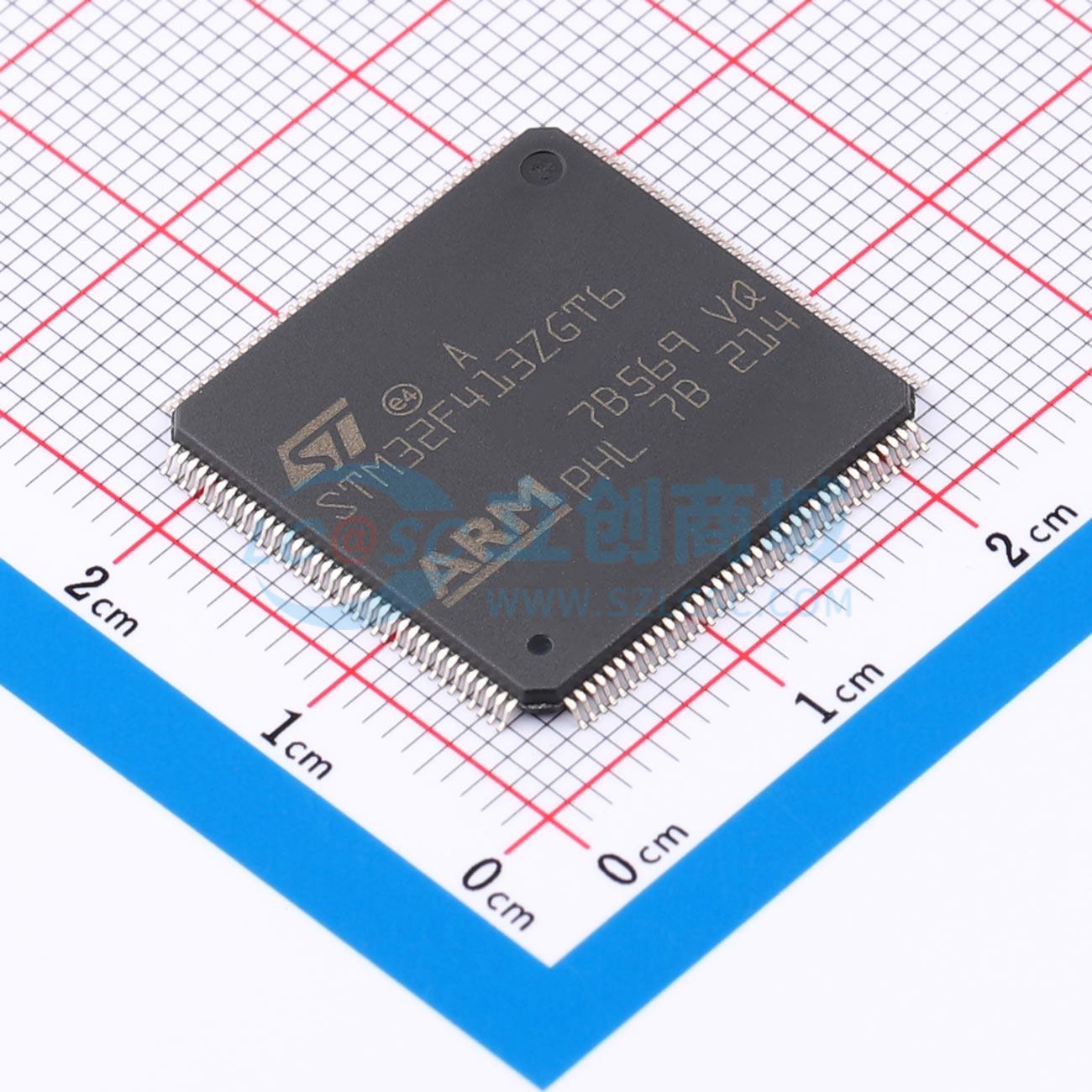 点击查看大图 STM32F413ZGT6实物图