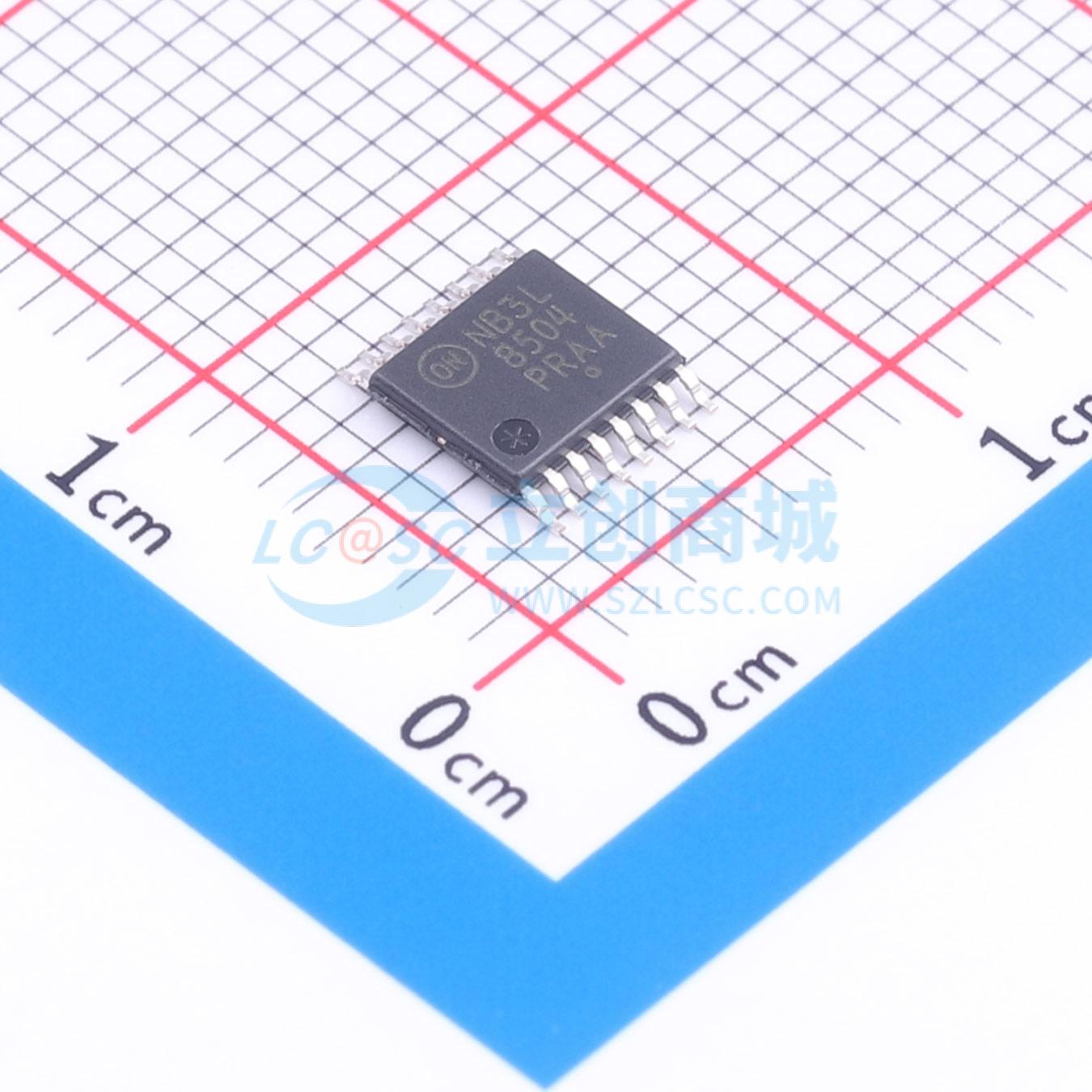 点击查看大图 NB3L8504SDTG实物图