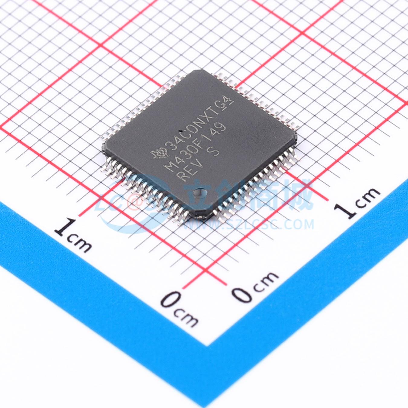 点击查看大图 MSP430F149IPAGR实物图