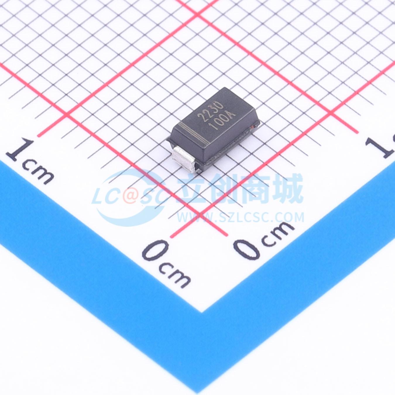 点击查看大图 P4SMA100A实物图