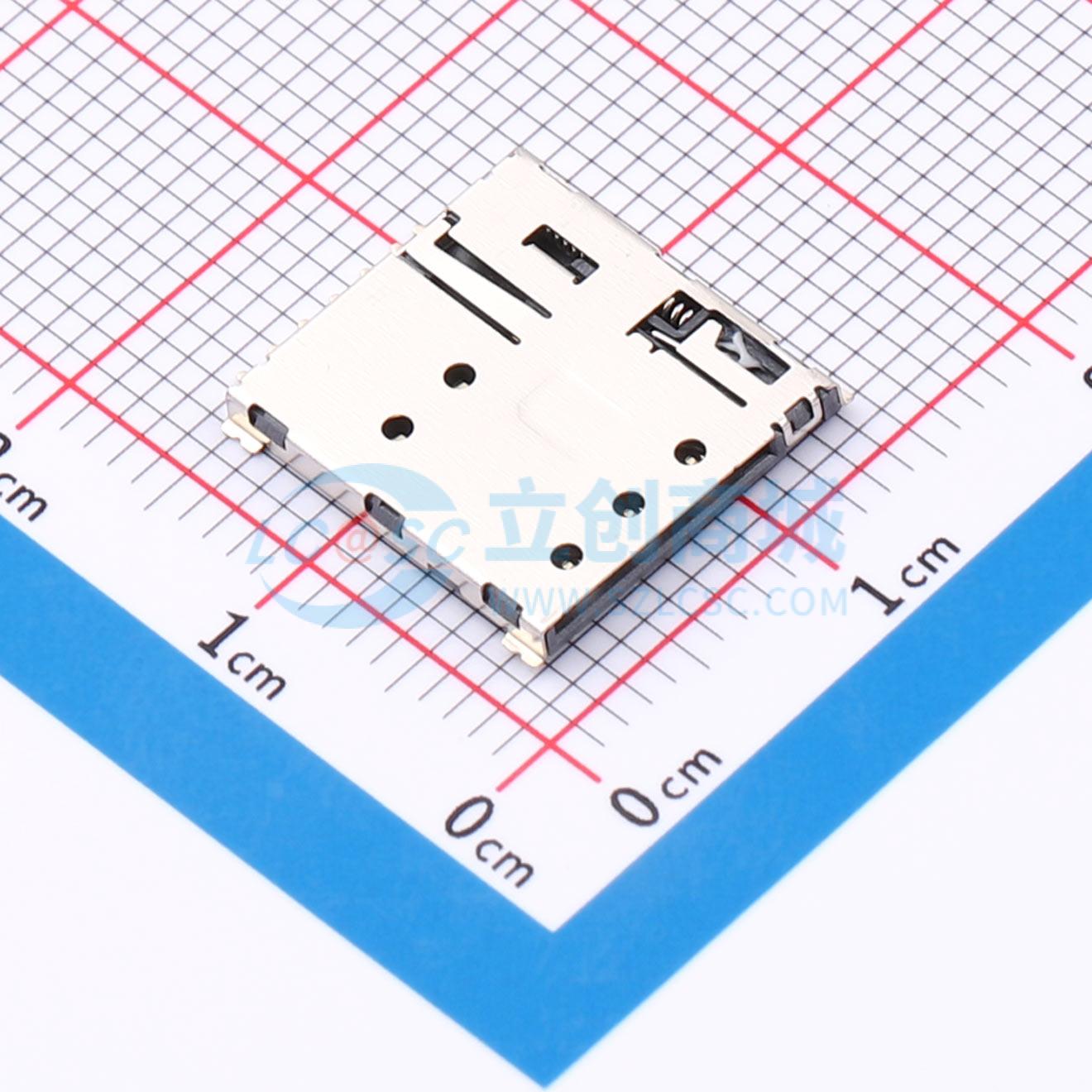 点击查看大图 NANO SIM-7P-H1.37-30216实物图
