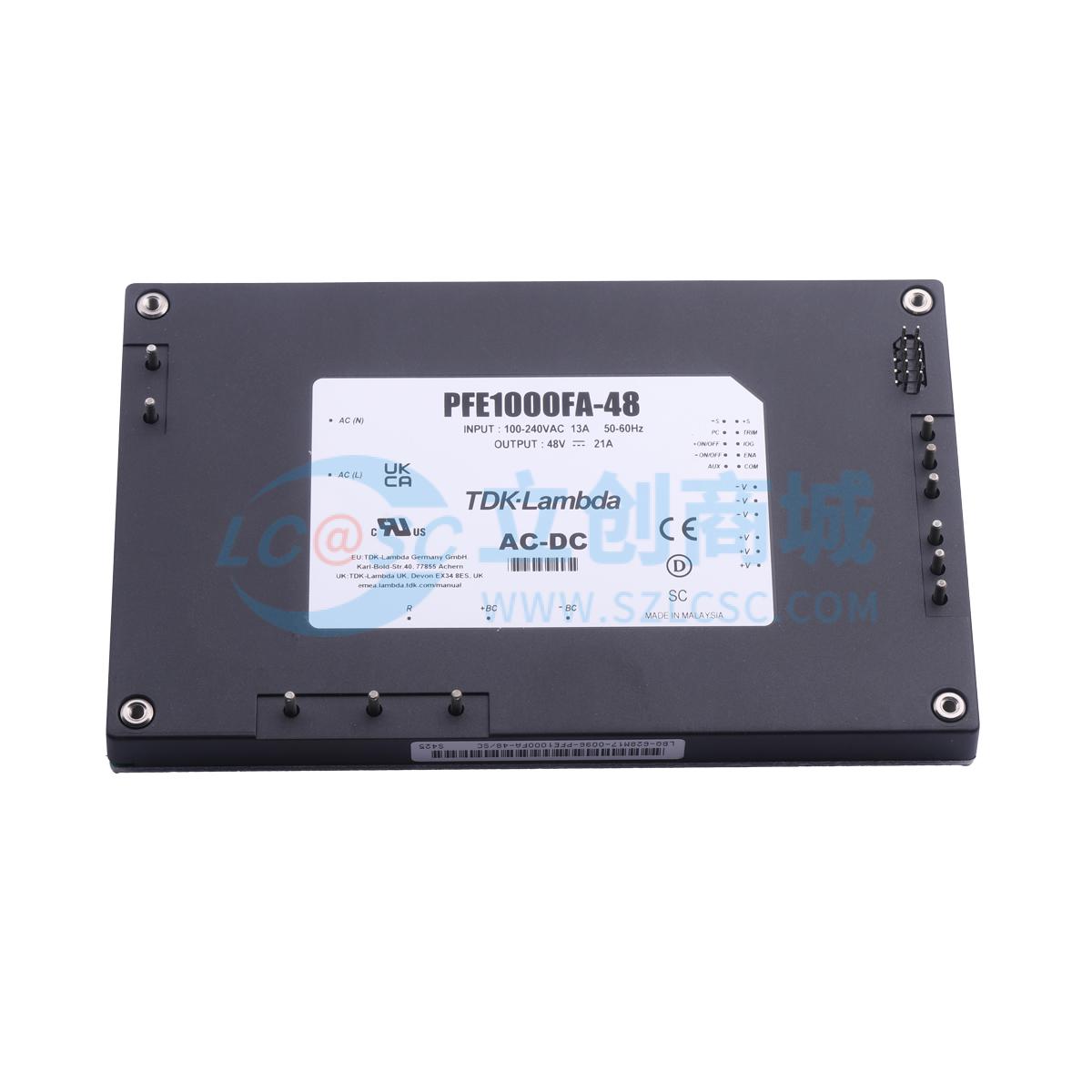 点击查看大图 PFE1000FA-48/SC实物图
