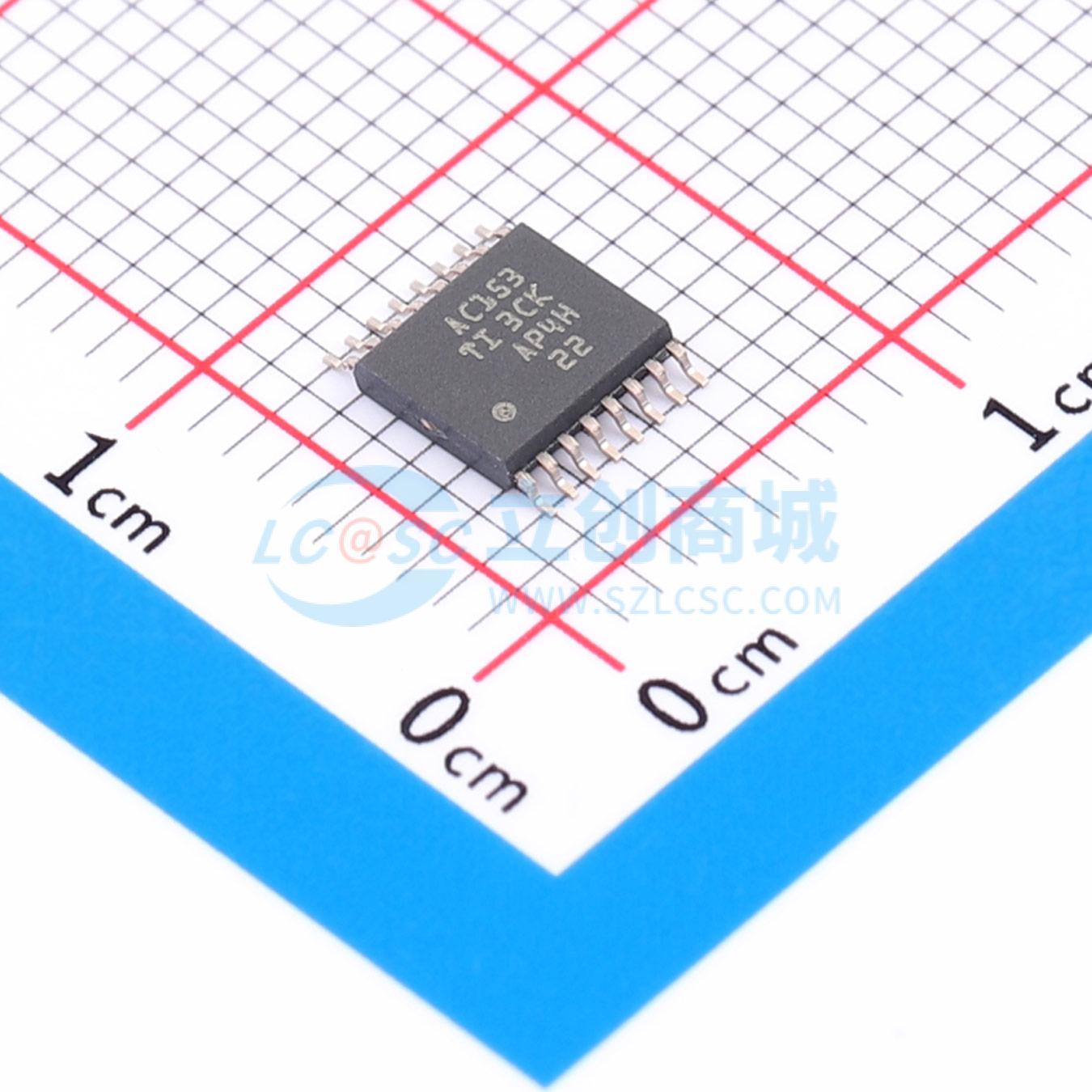 点击查看大图 CD74AC153PWR实物图