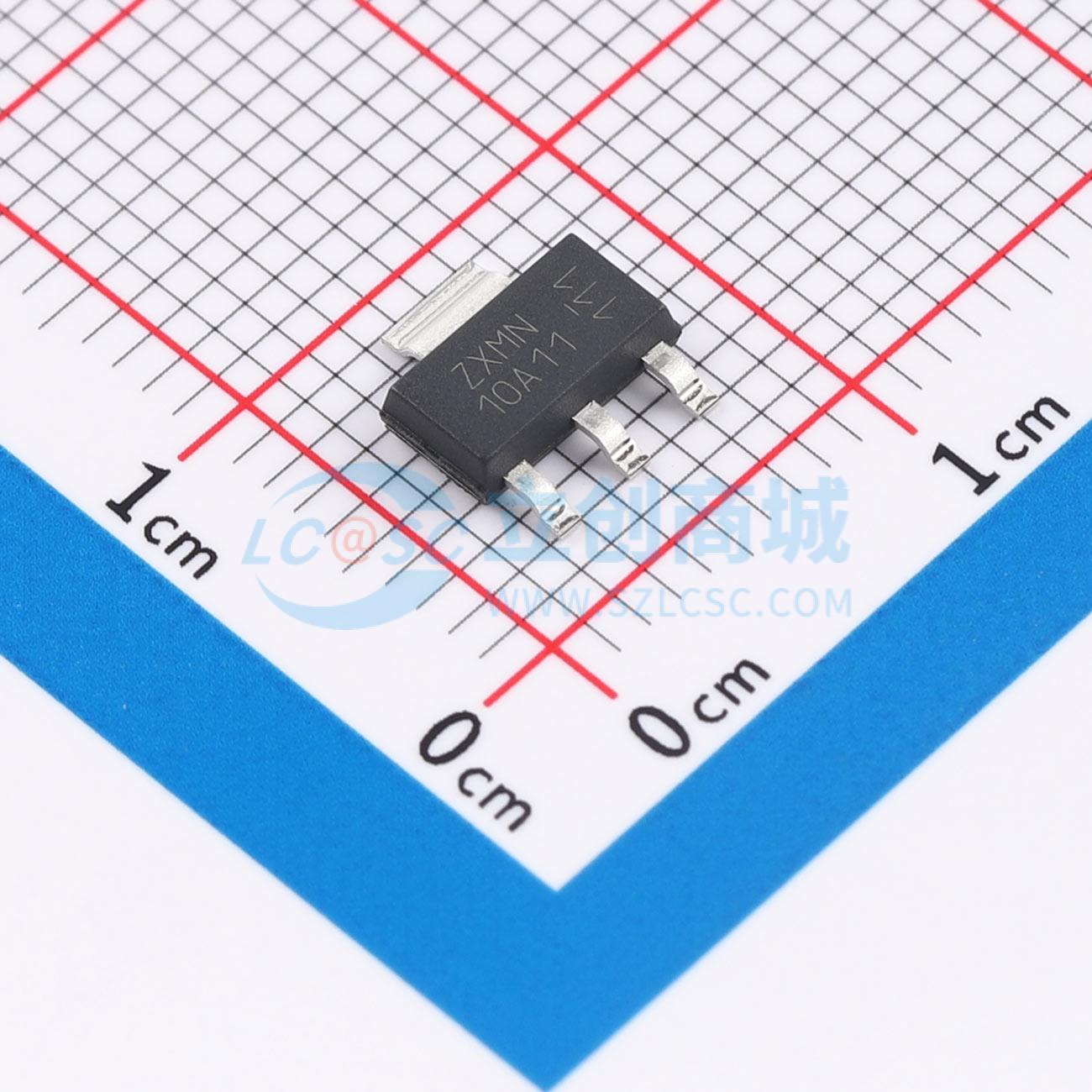 点击查看大图 ZXMN10A11G实物图