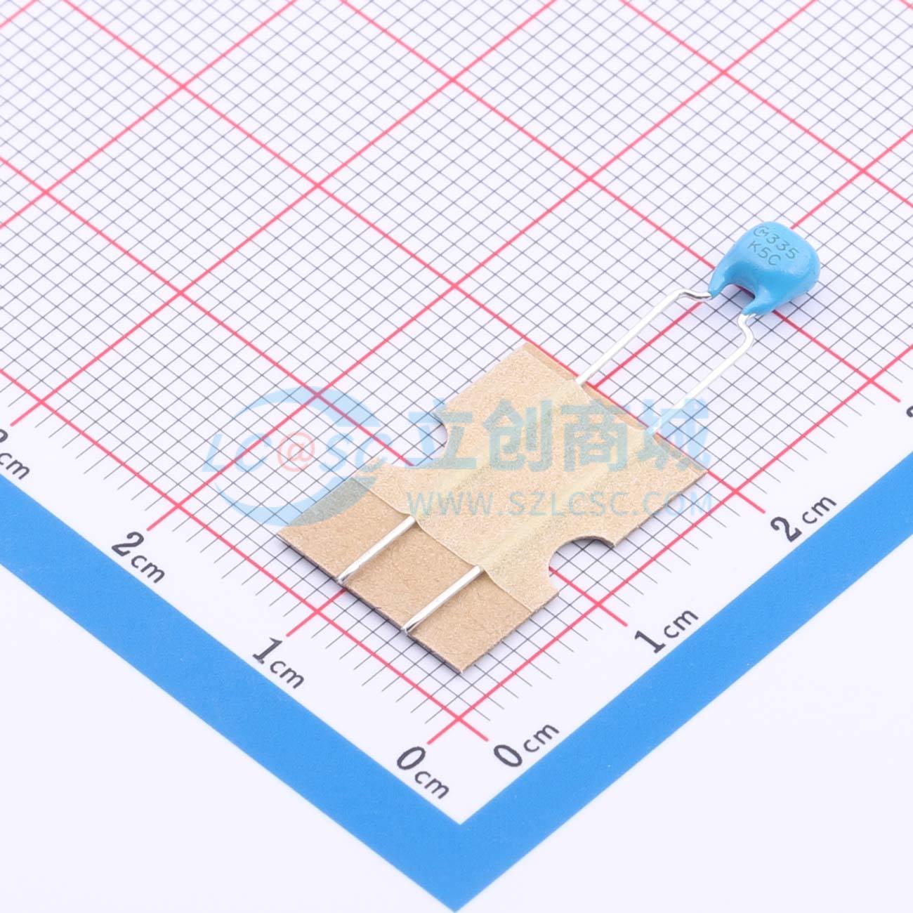 点击查看大图 RCER71H335K3M1H03A实物图