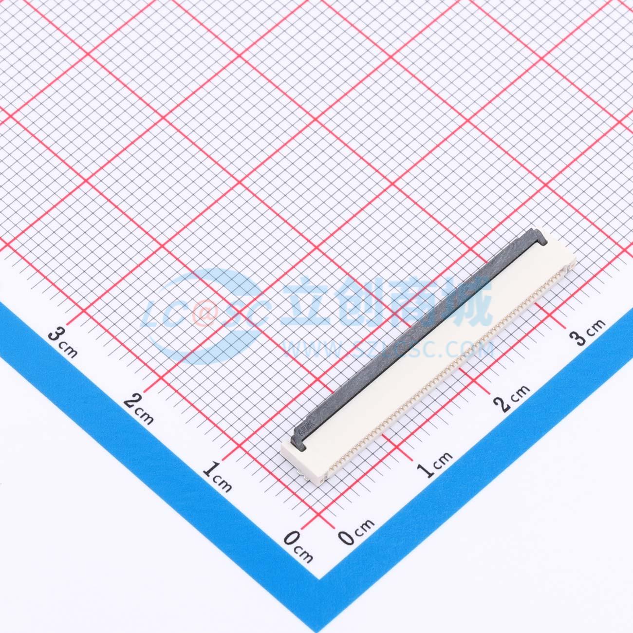 点击查看大图 FPC-60P-0.5PH2.0H-30253实物图