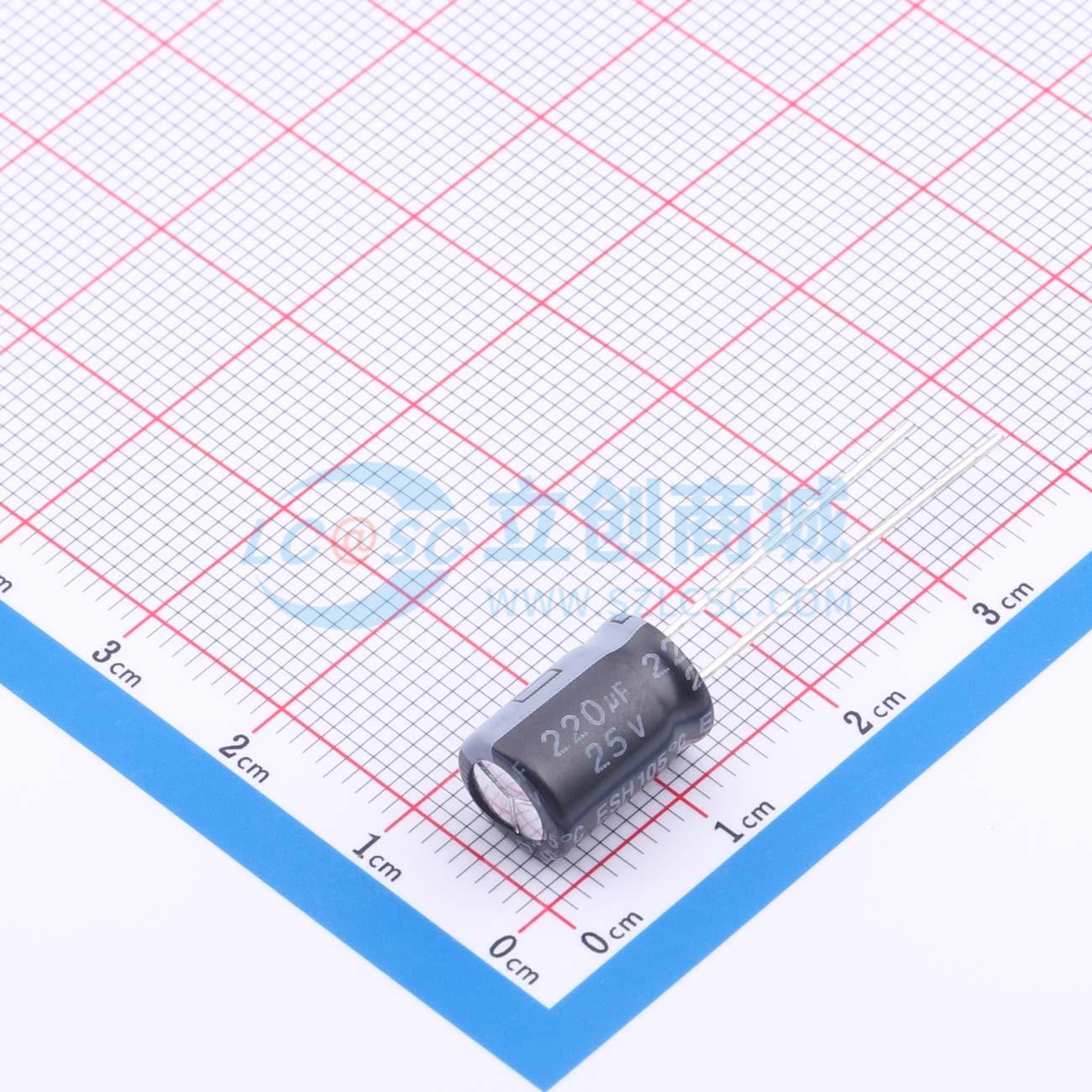 点击查看大图 ESH227M025AG3AA实物图