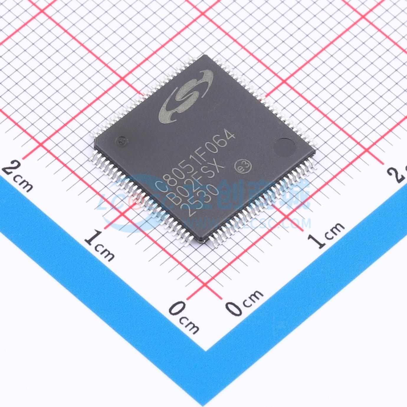 点击查看大图 C8051F064-GQ实物图