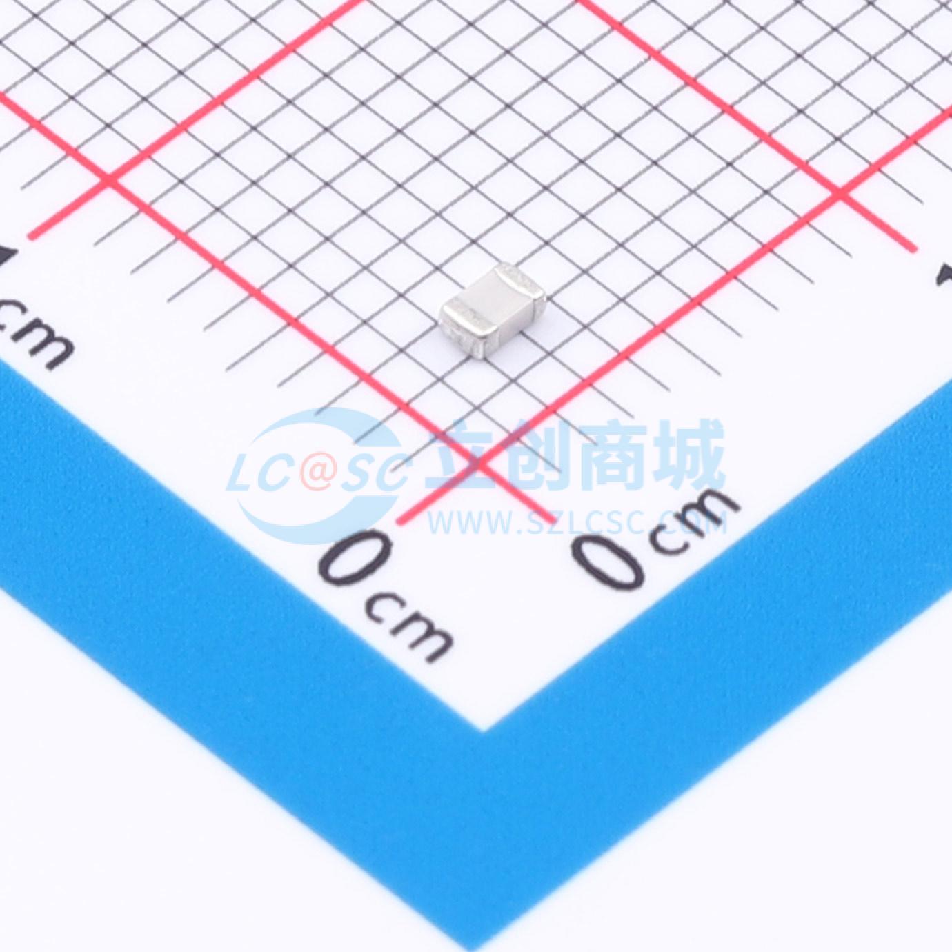 点击查看大图 C0805C681F5GACTU实物图