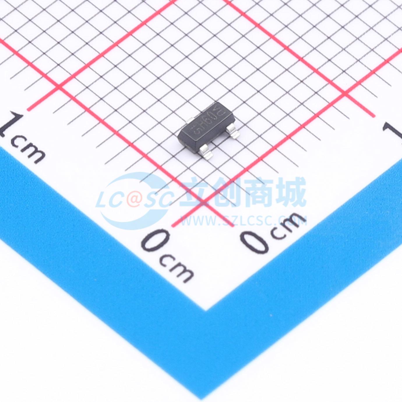 点击查看大图 BZX84B6V2-E3-08实物图