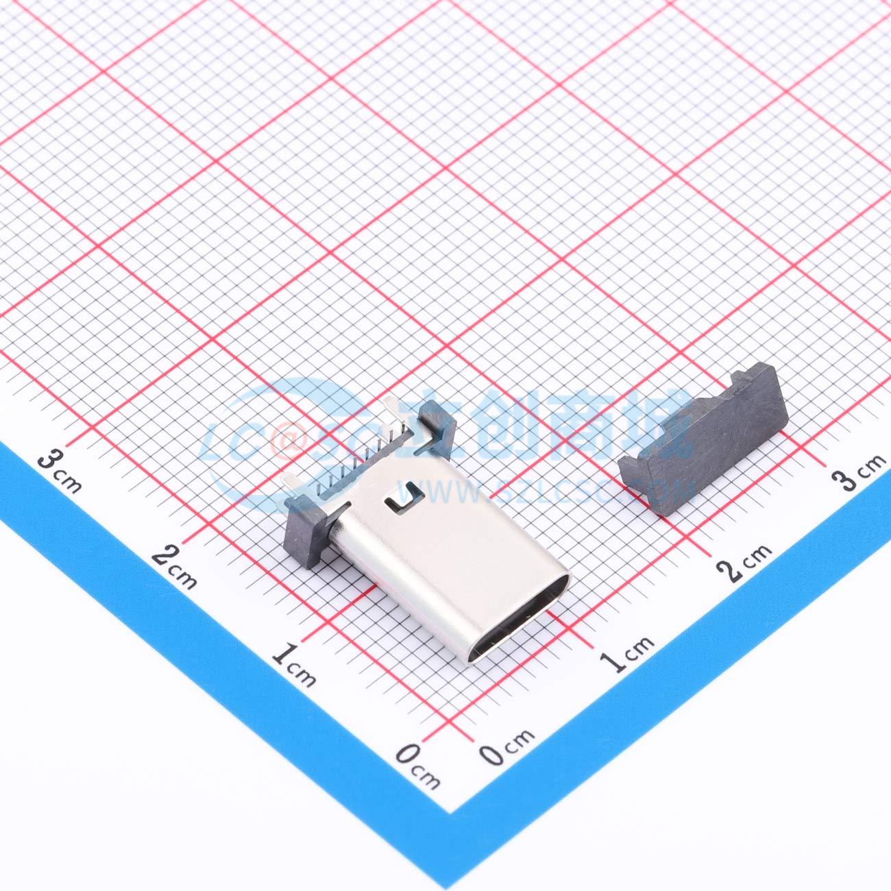 点击查看大图 USB-2.0-16P LTH13.7实物图