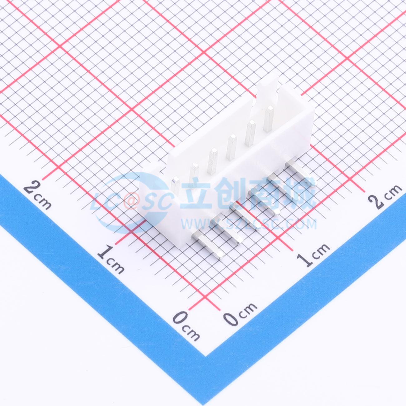 点击查看大图 SH-2.54-6AW实物图