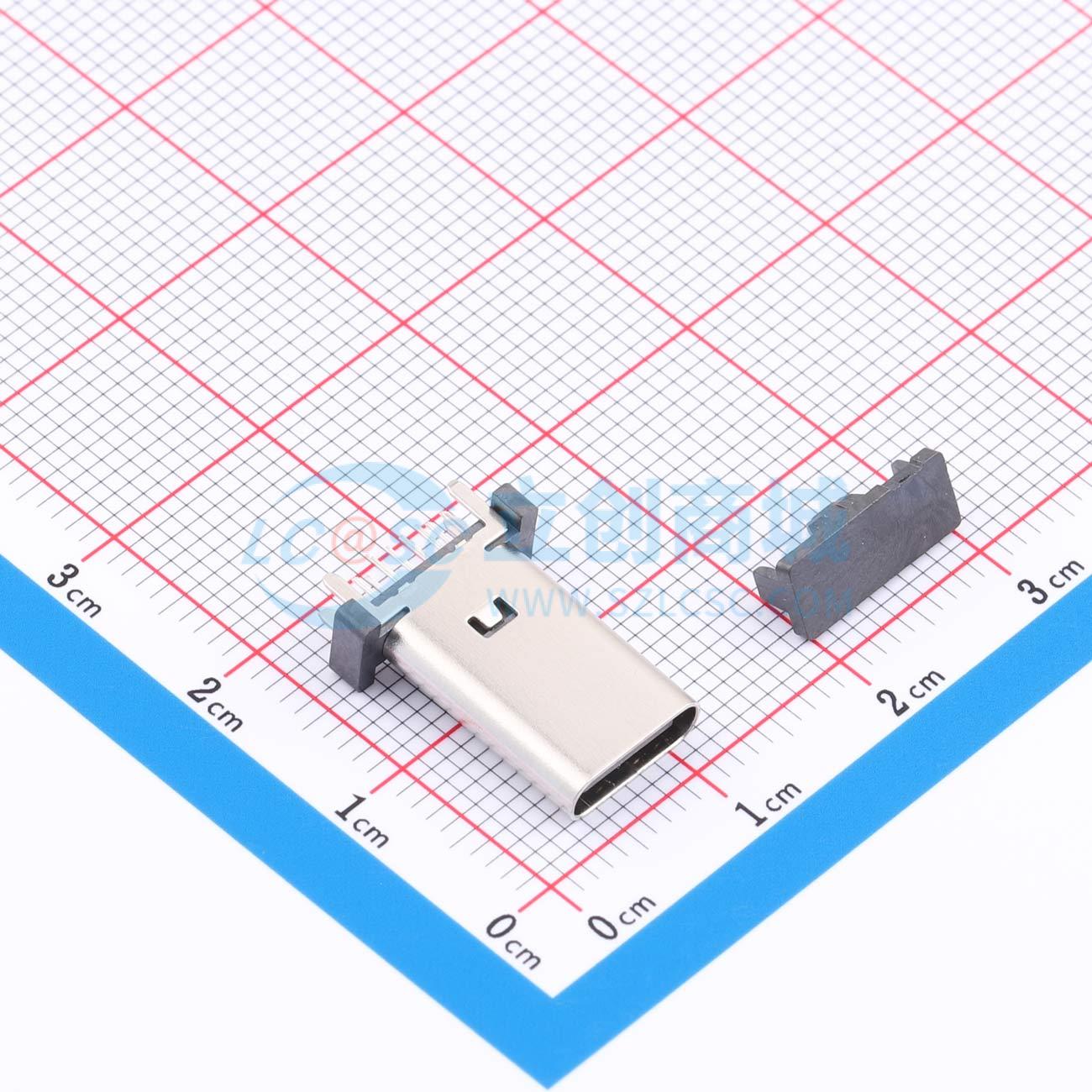 点击查看大图 USB-2.0-16P LCH15.0-A实物图
