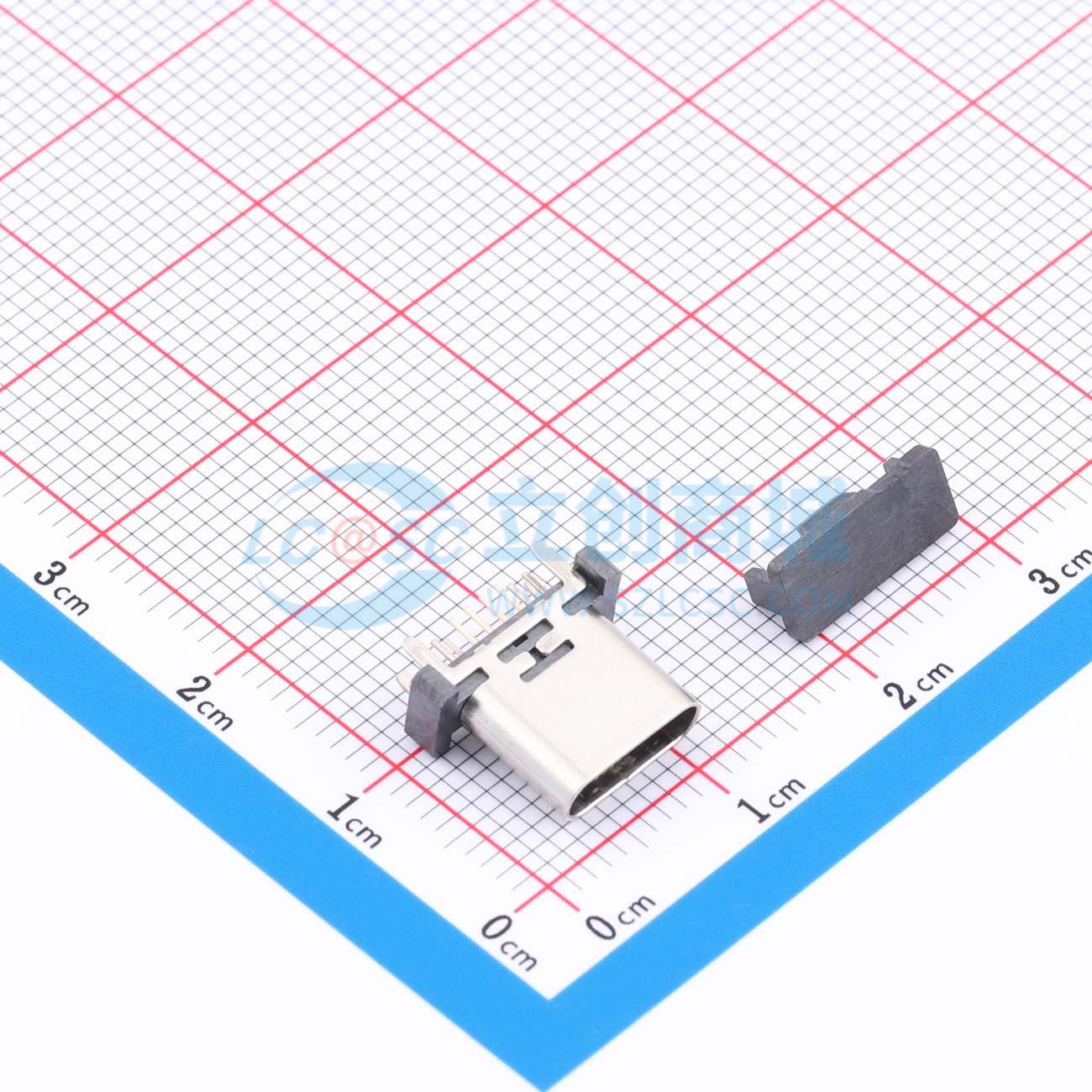 点击查看大图 USB-2.0-16P LCH9.3-A实物图