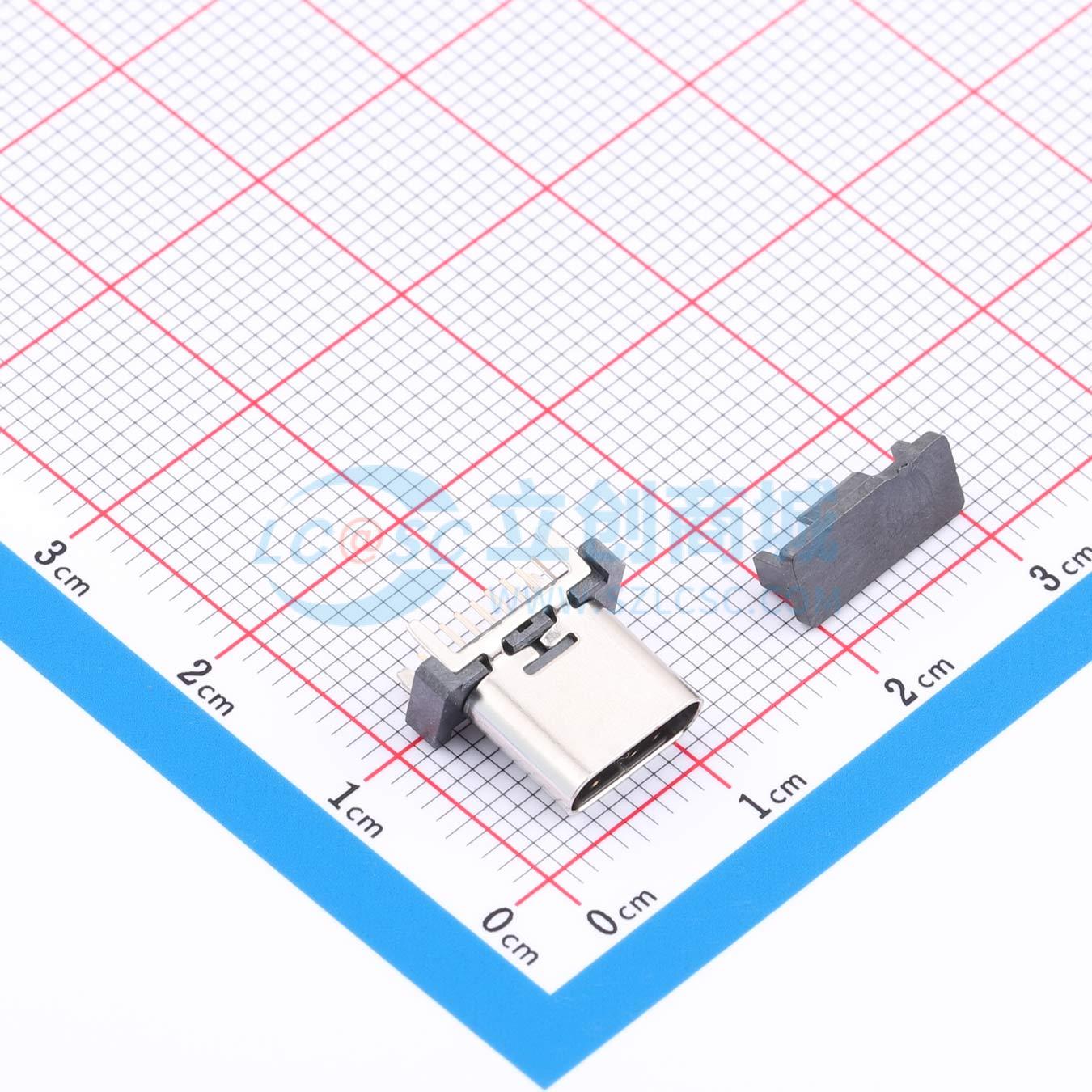 点击查看大图 USB-2.0-16P LCH9.3-B实物图