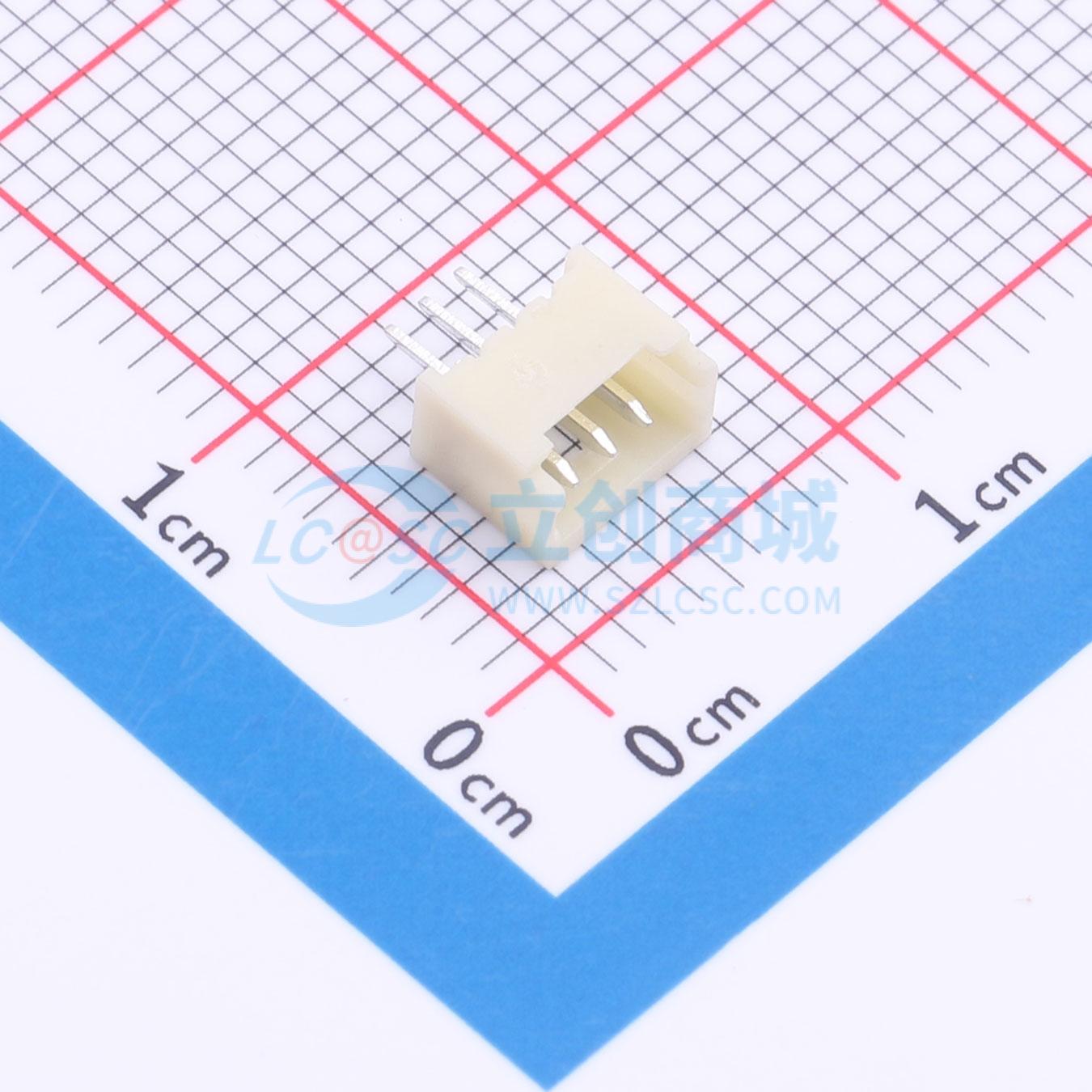 点击查看大图 SH-1.25mm-3P ZZ-MS实物图